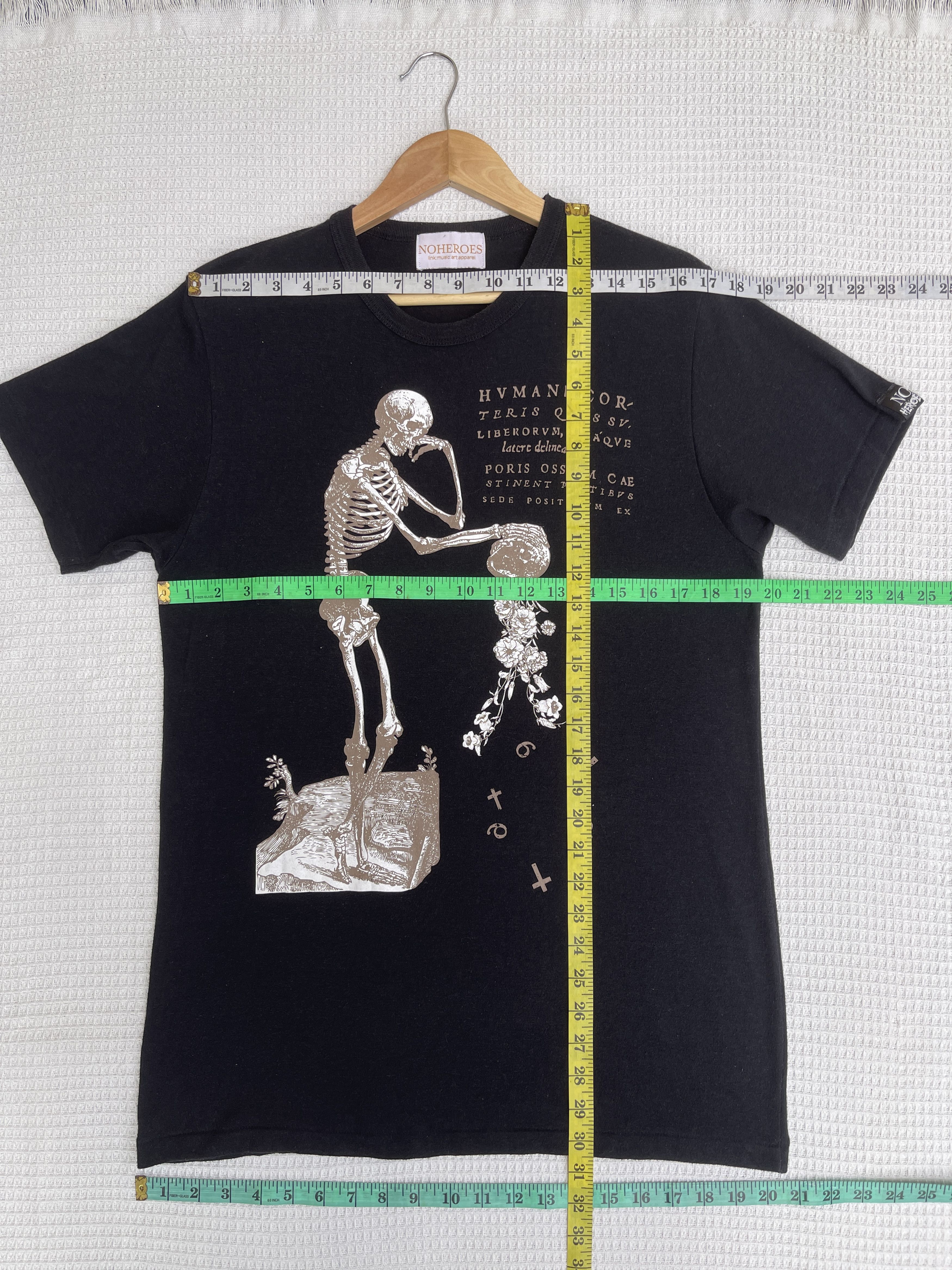 Japanese Brand Last Drop🔥Rare🔥Vintage No Heroes Arts Music T-Shirt Size US M / EU 48-50 / 2 - 8 Thumbnail