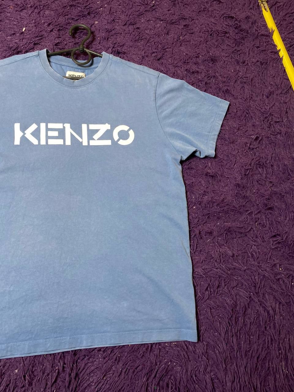 Kenzo × Vintage Kenzo Men’s Faded T-Shirt with Graphic Logo Size US M / EU 48-50 / 2 - 13 Thumbnail