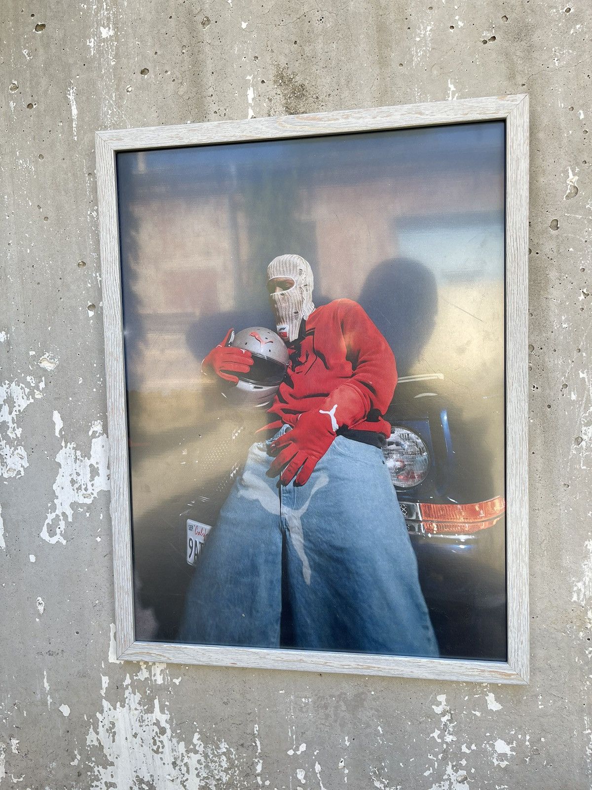 Vintage Asap Rocky x Puma big poster size A3 Size ONE SIZE - 3 Thumbnail