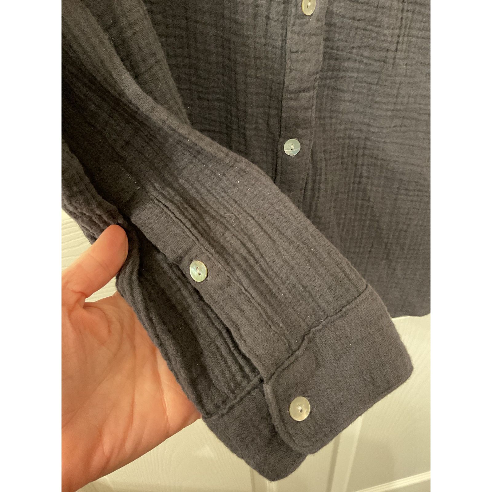 Faherty Faherty Dream Cotton Gauze Elise Organic Cotton Blouse,M Size M / US 6-8 / IT 42-44 - 7 Thumbnail