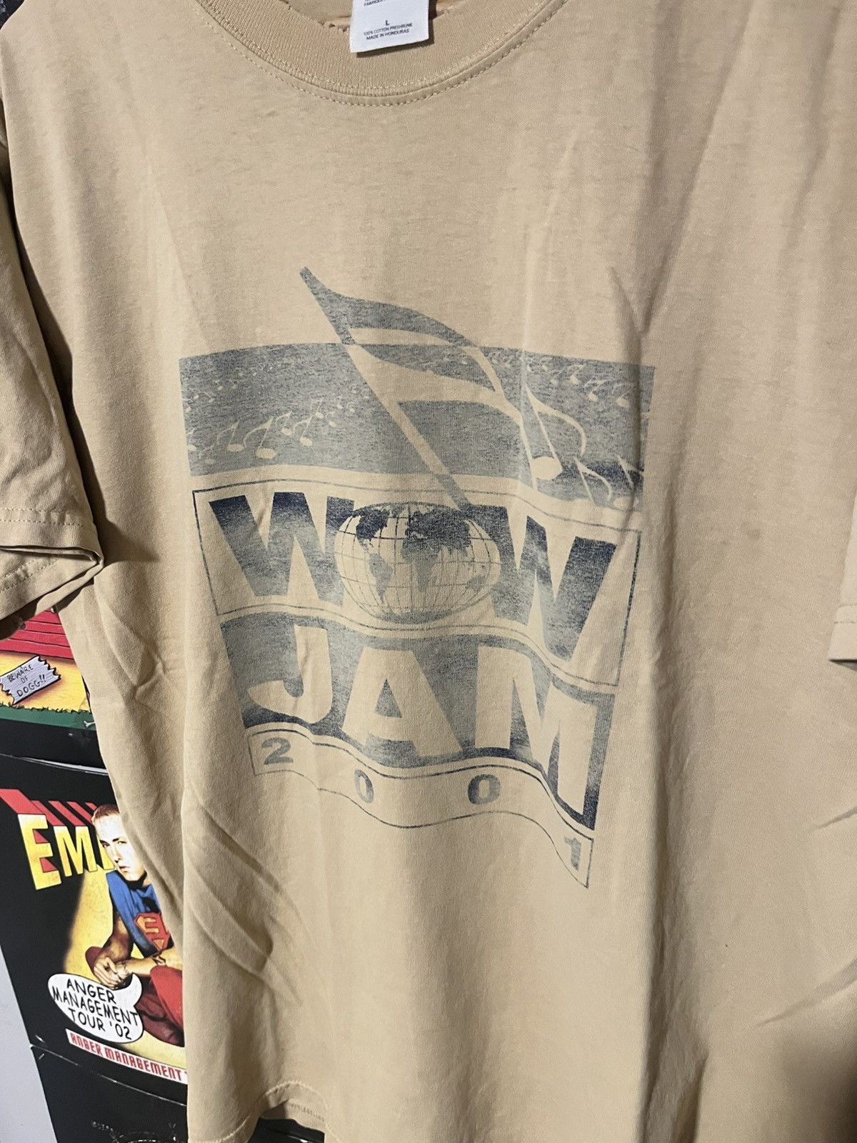 Gildan Vintage y2K 2001WOW Jam Music Tee shirt Size US L / EU 52-54 / 3 - 2 Thumbnail