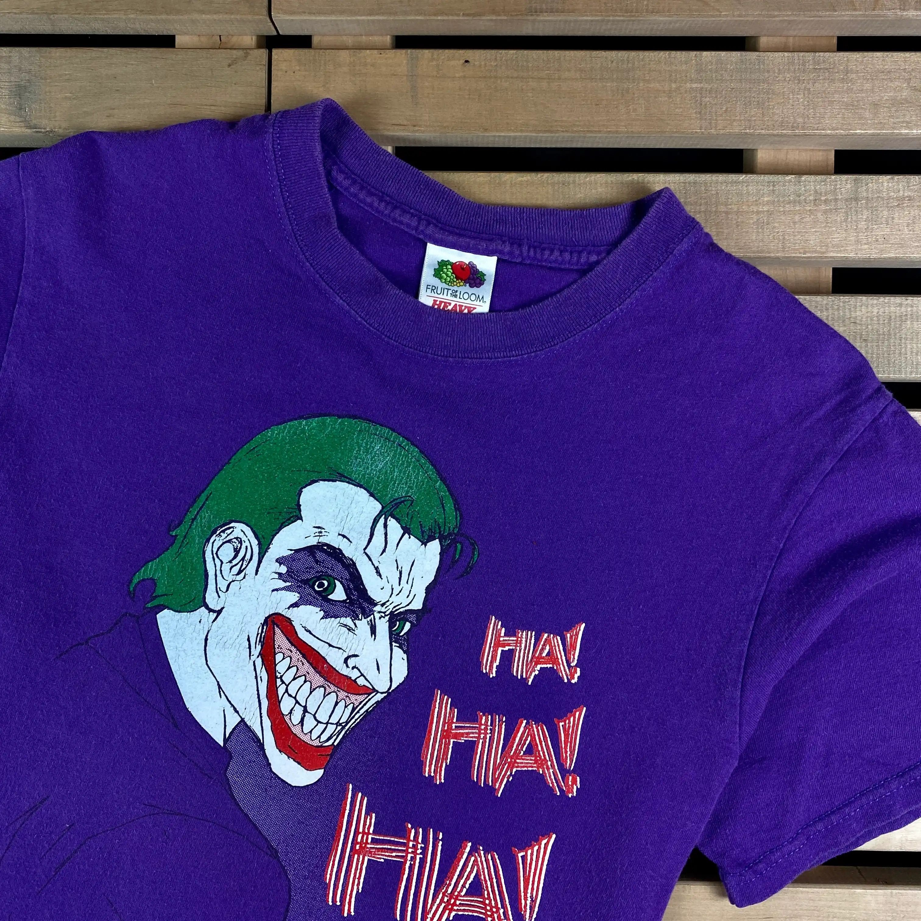 DC Comics × Vintage Mens T-Shirt Joker Vintage Dc Comics Size S Size US S / EU 44-46 / 1 - 2 Thumbnail