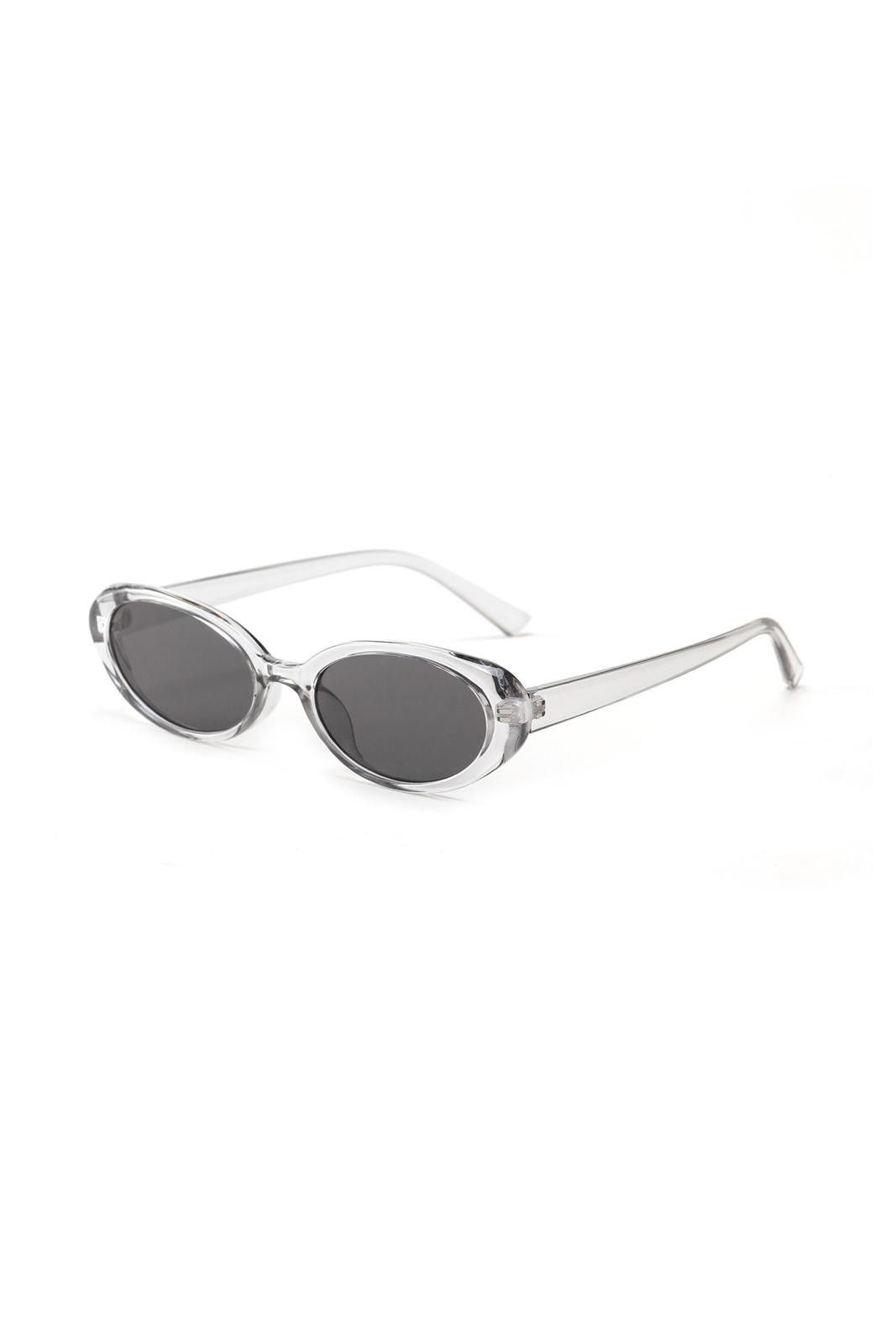 Japanese Brand Rare Vtg Y2k Cat Eye Transparent White Sunglasses Unisex OS Size ONE SIZE - 1 Thumbnail