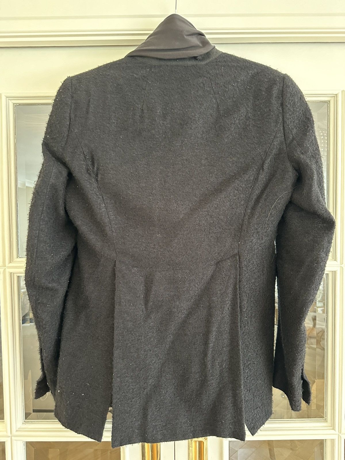 Rick Owens Shawl Neck Cashmere Blazer Size 38L - 5 Thumbnail