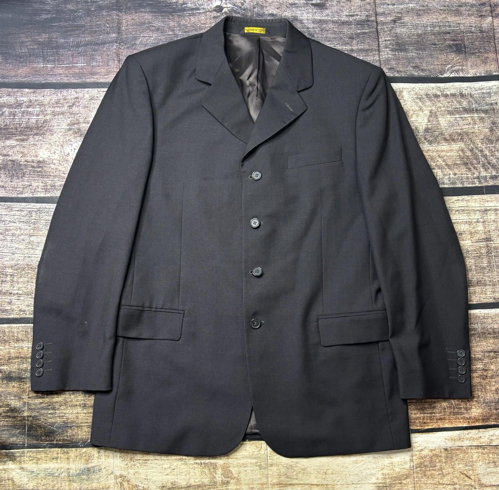Valentino VTG Valentino Blazer Jacket Men's 42 Super 120s Wool Italy Size 42R - 1 Thumbnail