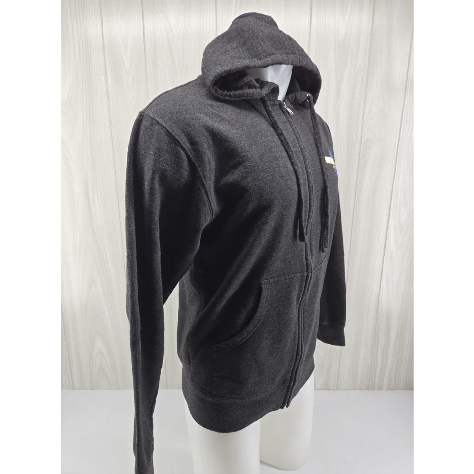 Vintage VINTAGE Universal Studios Florida Gray Mens MEDIUM Zip Logo Hoodie Jacket Sweatshirt Size US M / EU 48-50 / 2 - 6 Thumbnail