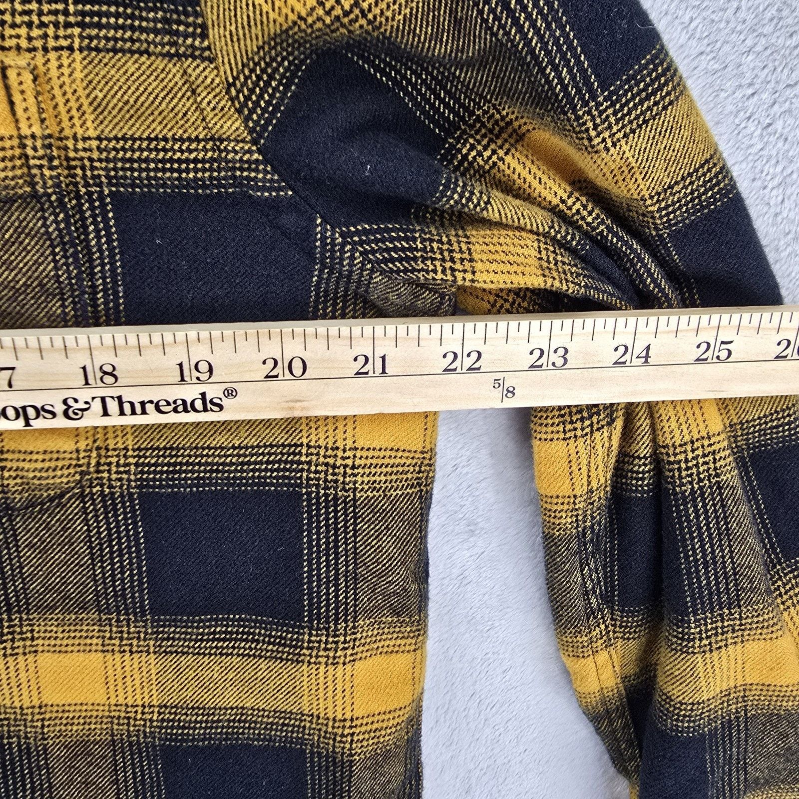Pendleton Pendleton Womens Girlfriend Flannel Shirt Medium Ombre Plaid Size M / US 6-8 / IT 42-44 - 9 Thumbnail
