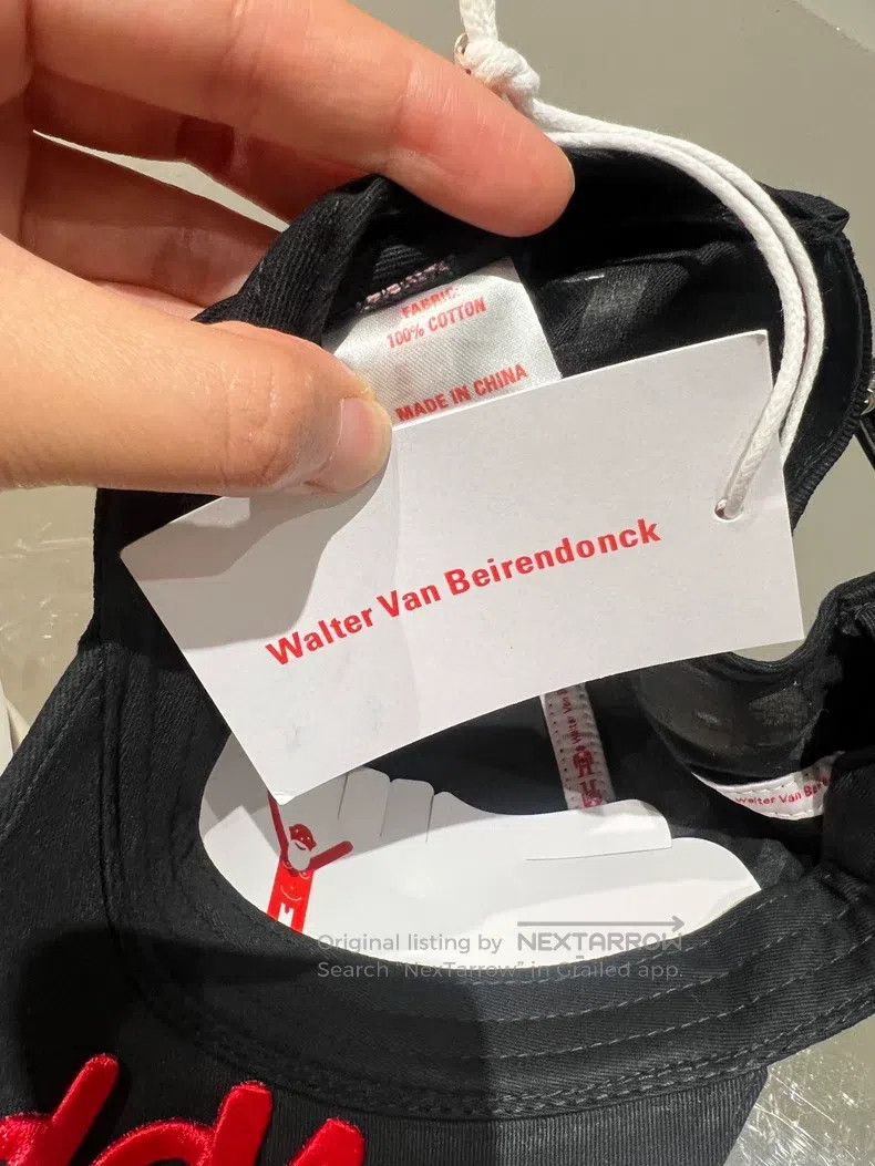 Walter Van Beirendonck Walter Van Beirendonck Fw24 Baseball cap Size ONE SIZE - 3 Thumbnail