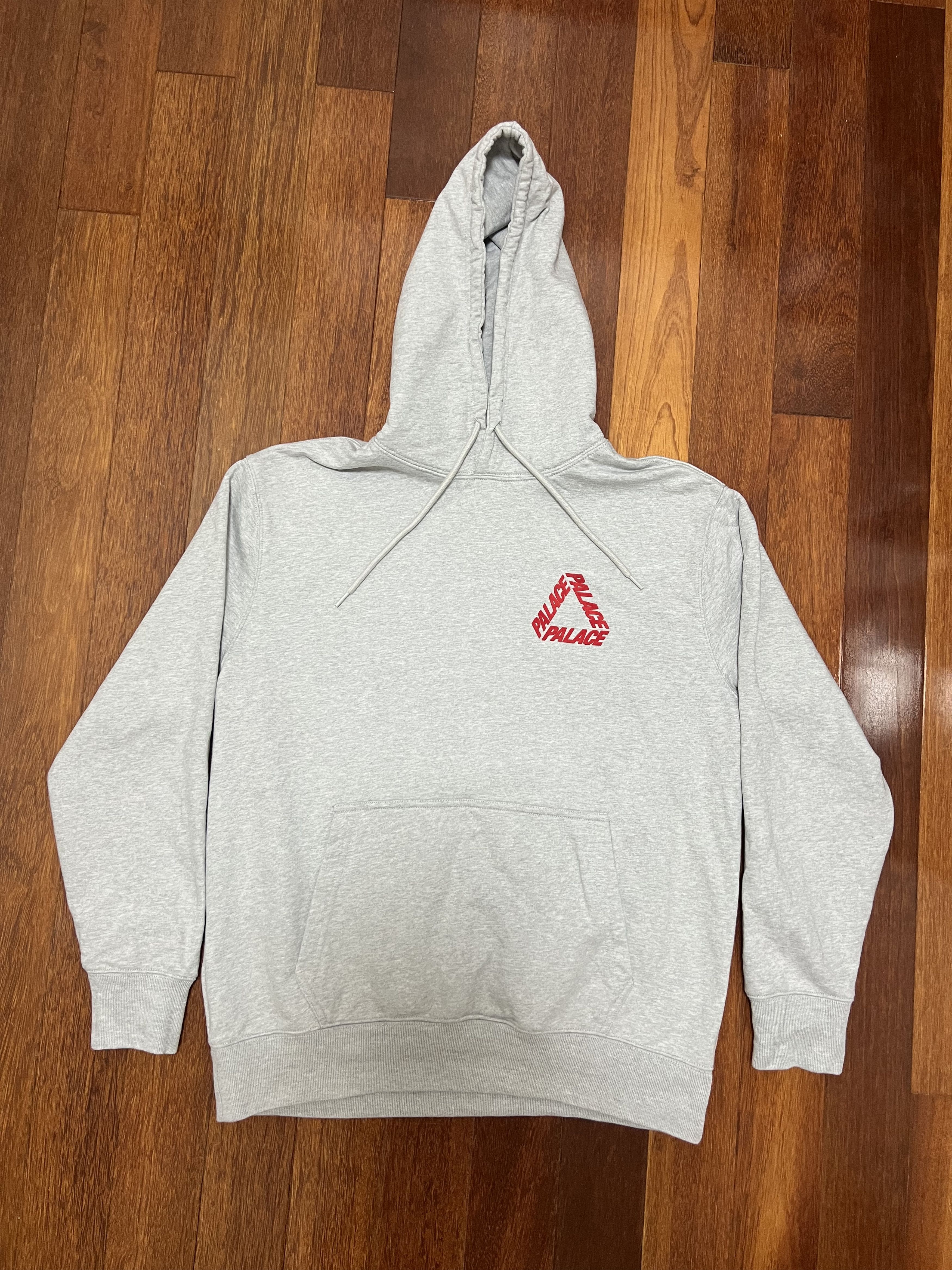 Palace 💚 2019 Palace Flocka P3 Hoodie Grey Marl Large NEW Size US L / EU 52-54 / 3 - 4 Thumbnail