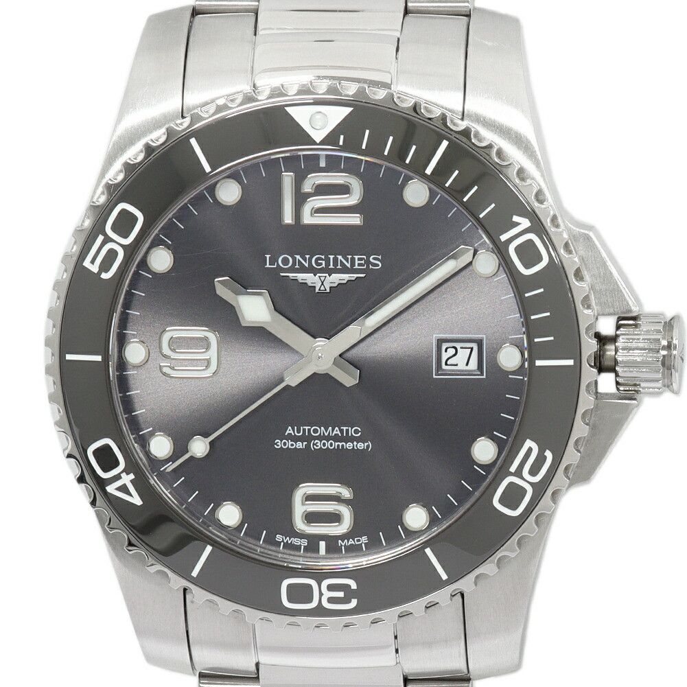 Longines Longines Longines HydroConquest Stainless Steel Metal Automatic L3.781.4.76.6 DUTY FREE for USA Size ONE SIZE - 1 Thumbnail