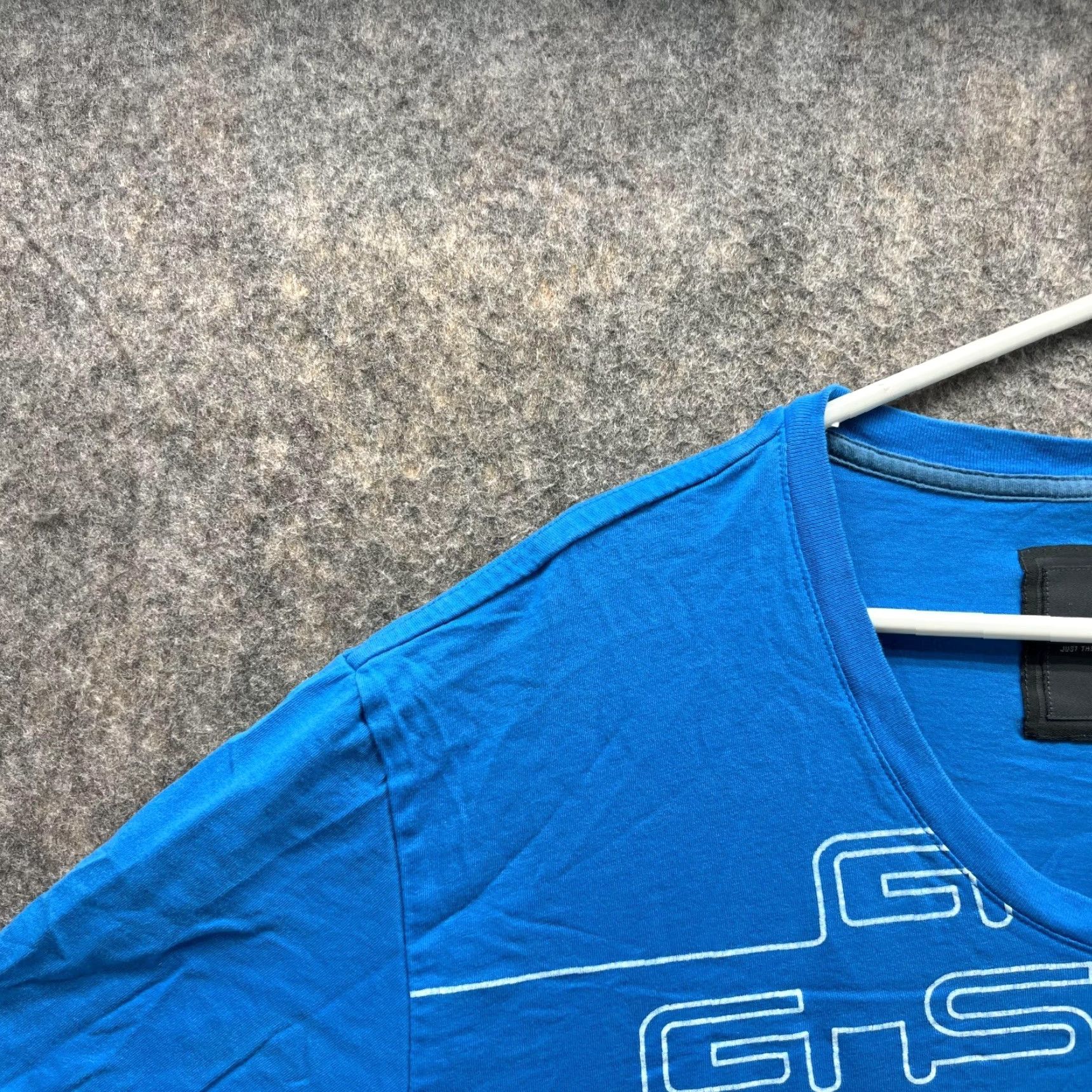 G-Star VINTAGE G Star Shirt Men XL Blue White V Neck Cotton Tee Short Sleeve T-Shirt Adults Ladies? Size US XL / EU 56 / 4 - 3 Thumbnail