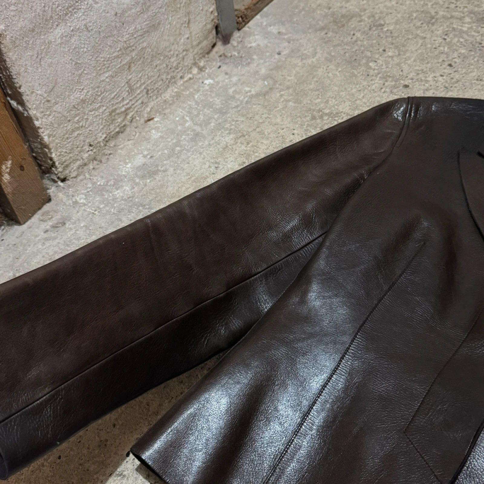 Gucci S/S 1998 Gucci by Tom Ford leather blazer Size S / US 4 / IT 40 - 9 Thumbnail