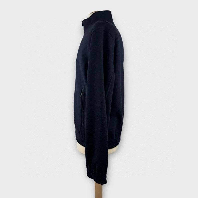Loro Piana LORO PIANA Cashmere Bomber Jacket 96% Cashmere and 4% Nylo Size US M / EU 48-50 / 2 - 2 Thumbnail