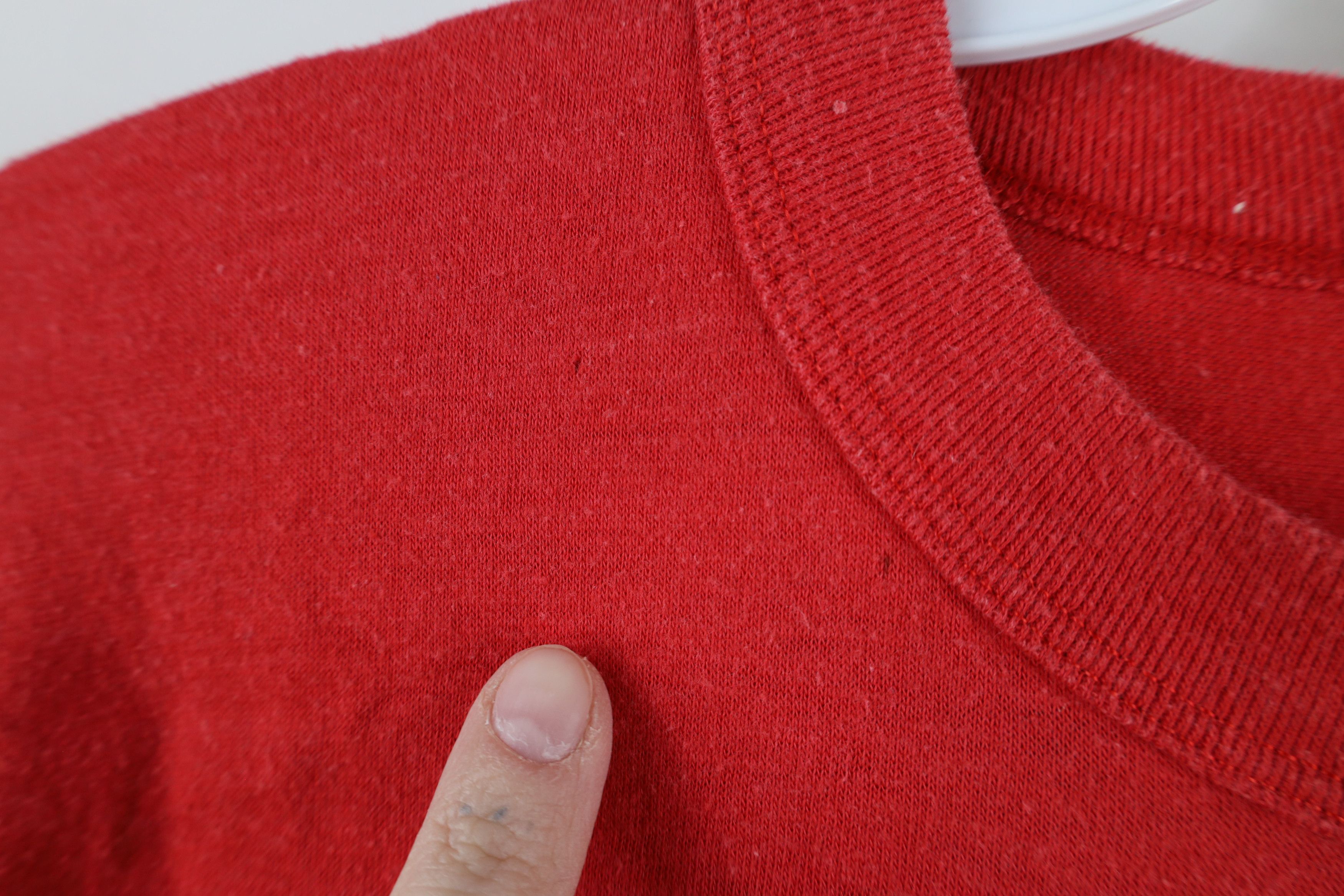 Champion × Vintage Vintage 80s Champion Ohio State University T-Shirt Red USA Size US M / EU 48-50 / 2 - 5 Thumbnail