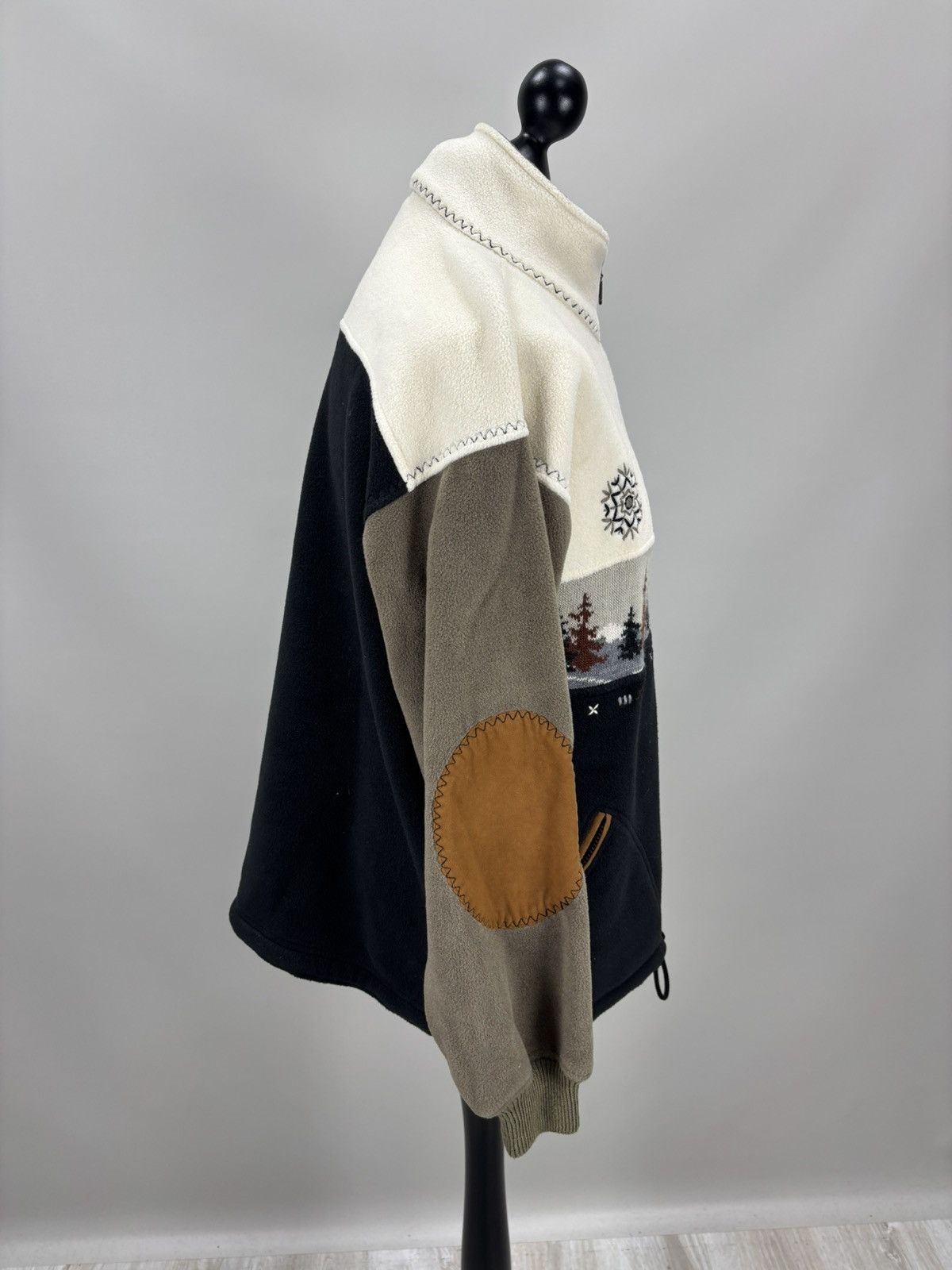 Other Mens vintage fleece jacket Walking Silvy Size L Size US L / EU 52-54 / 3 - 5 Thumbnail