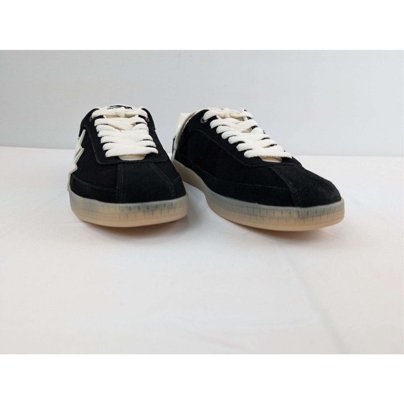 Amiri o1rshd1 Suede Pacific Sneakers in Black Size US 11 / EU 44 - 5 Thumbnail