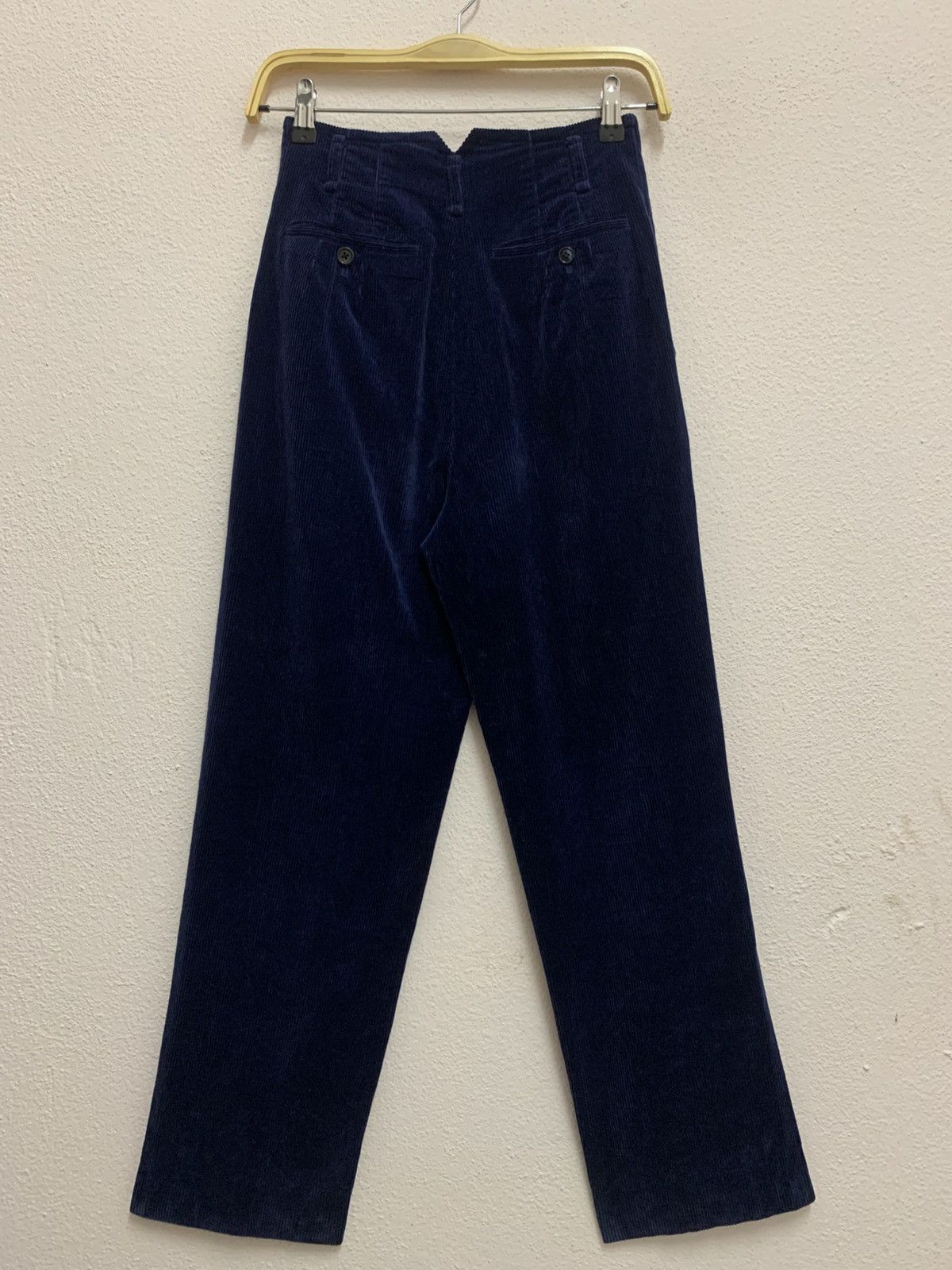 Issey Miyake Vintage 70’s ISSEY MIYAKE Hight Waist Corduroy Pants Size 23" - 5 Thumbnail