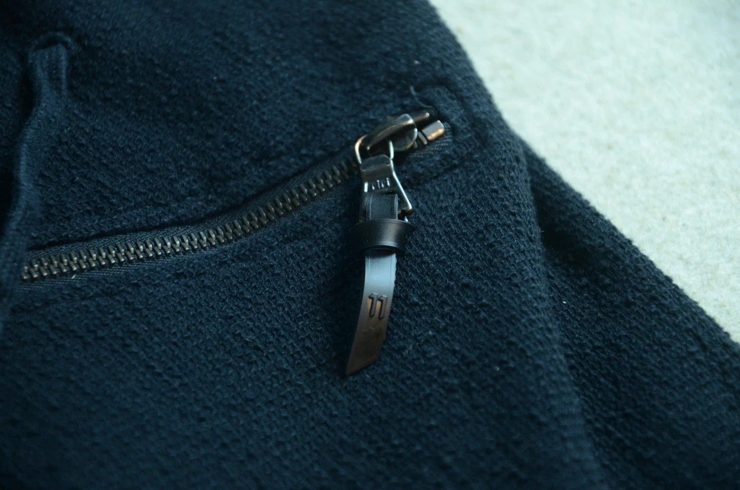 Boris Bidjan Saberi 11byBBS Black Towel Dropped Crotch Cuffed Sweatpants Size US 39 - 7 Thumbnail