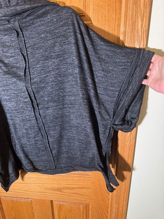Other Altar'd State Sweater Womens XL Charcoal Cowl Neck Dolman 3 Size XL / US 12-14 / IT 48-50 - 3 Thumbnail