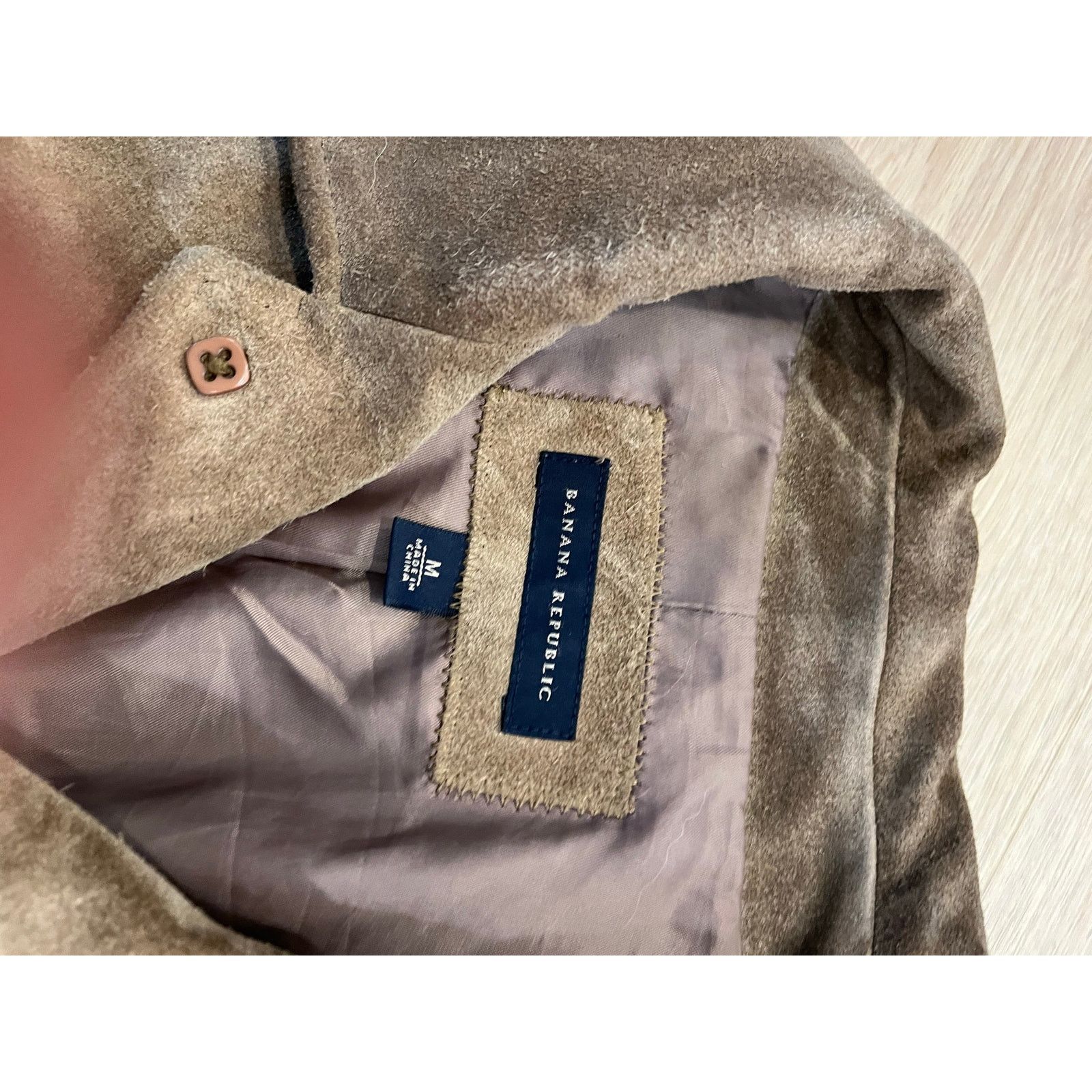 Banana Republic Banana Republic Suede Leather Jacket Size US M / EU 48-50 / 2 - 8 Thumbnail