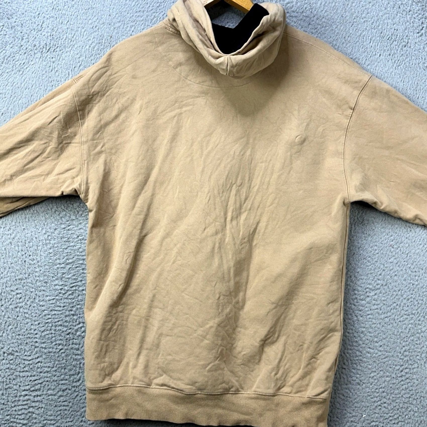 Hereu AAF Here To Work Mens Medium Hoodie Pullover Beige Drawstring Stretch Authentic Size US M / EU 48-50 / 2 - 3 Thumbnail