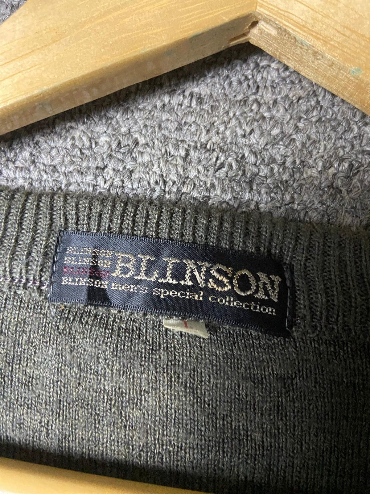Japanese Brand Blinson Men’s Special Collection Sweater (156) Size US L / EU 52-54 / 3 - 6 Thumbnail