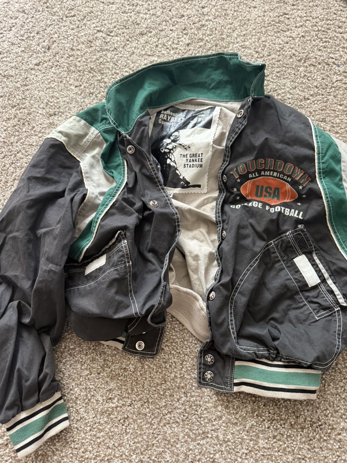 Other Vintage Raybest 90s Varsity Jacket size mediuk Size US M / EU 48-50 / 2 - 8 Thumbnail