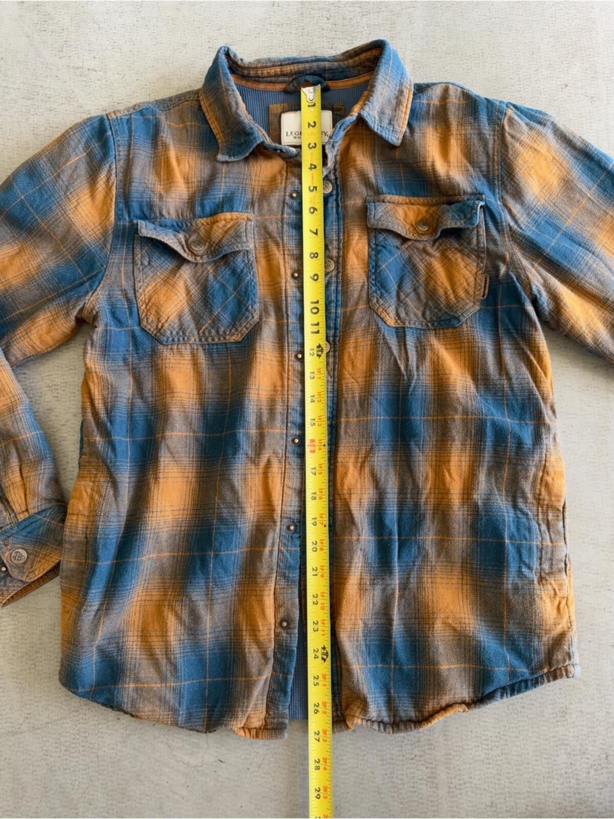 Other Legendary Whitetails / Thermal Flannel Jacket / Blur Orange Size US M / EU 48-50 / 2 - 7 Thumbnail