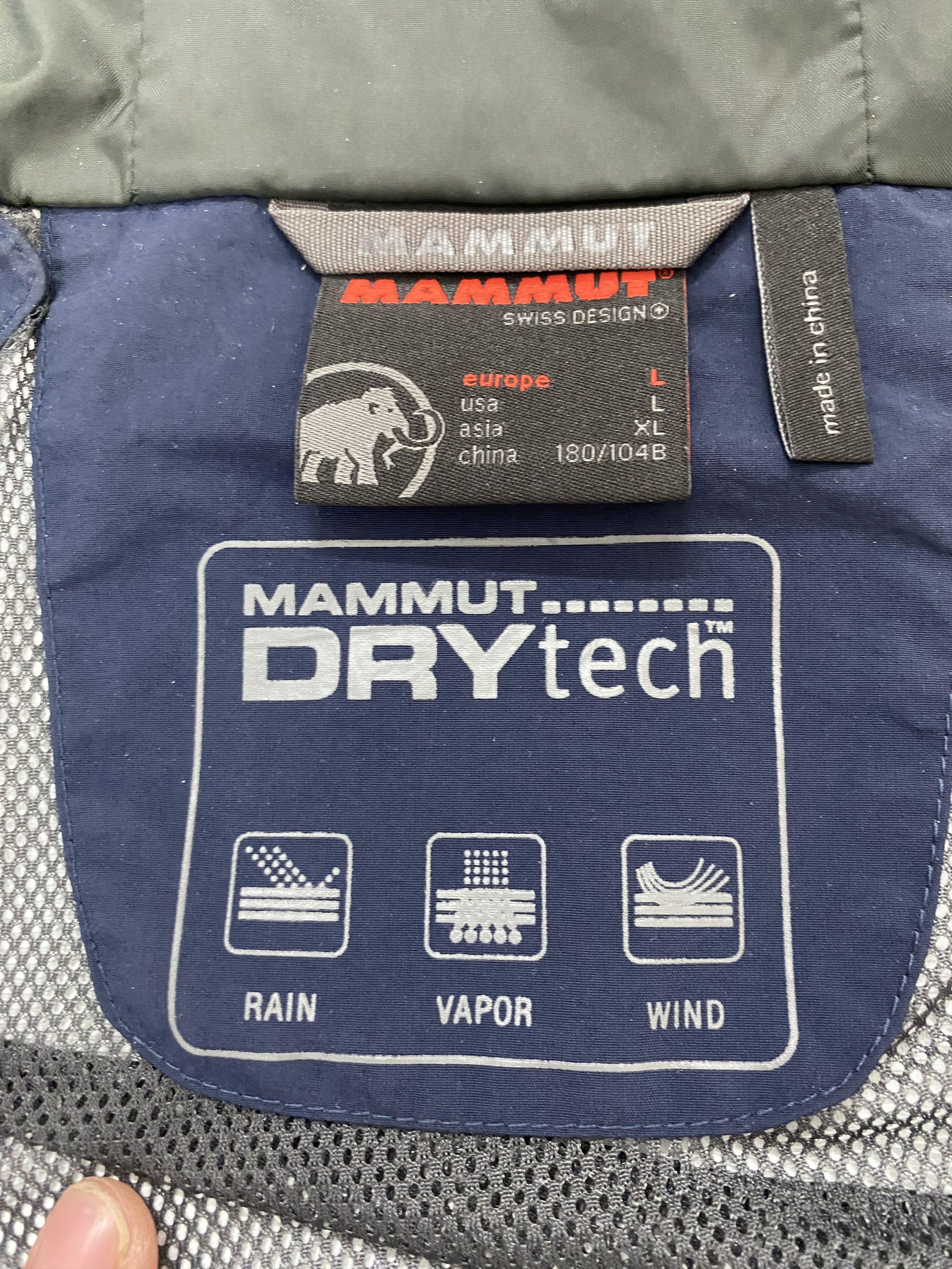 Mammut Mammut Drytech Waterproof Jacket Size US L / EU 52-54 / 3 - 4 Thumbnail