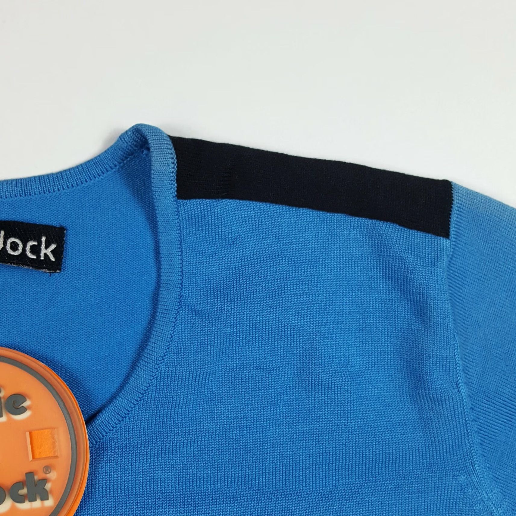 Vintage VINTAGE Jamie Sadock Blue Silk Knit Women's Small Short Sleeve Golf Outdoor Shirt Top Size S / US 4 / IT 40 - 3 Thumbnail