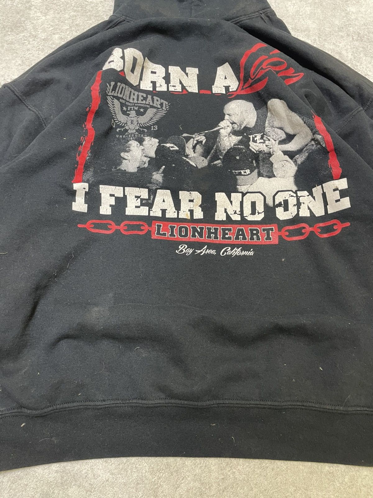 Band Tees × Vintage “Lionheart”I FEAR NO ONE vintage very rare hod Size US L / EU 52-54 / 3 - 4 Thumbnail
