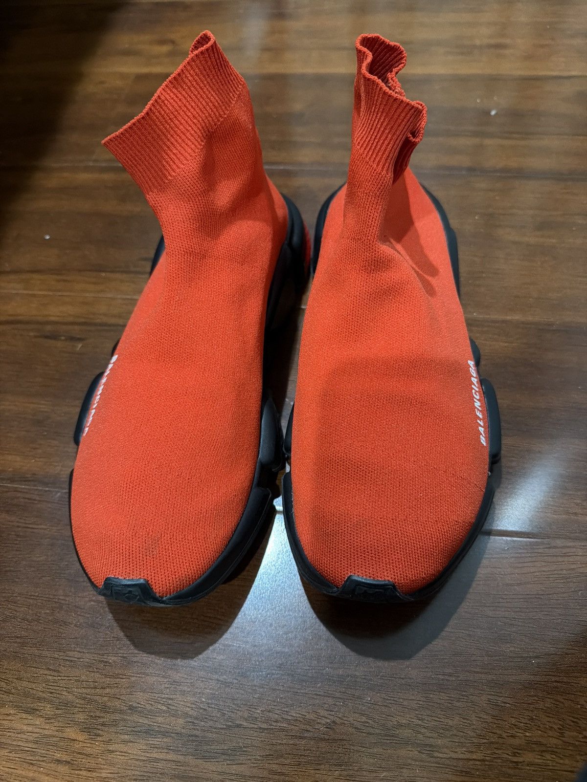 Balenciaga Balenciaga Speed Trainers Red Size US 8 / EU 41 - 1 Thumbnail