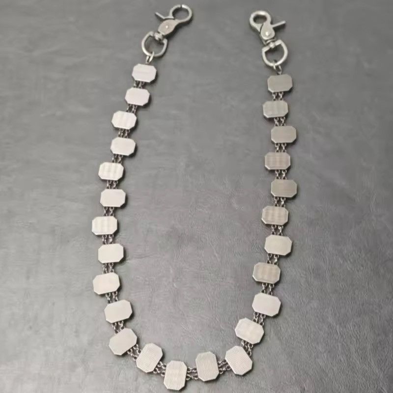 Vintage Concise Mic Colour Agate Crystal Pants Chain Size ONE SIZE - 4 Thumbnail
