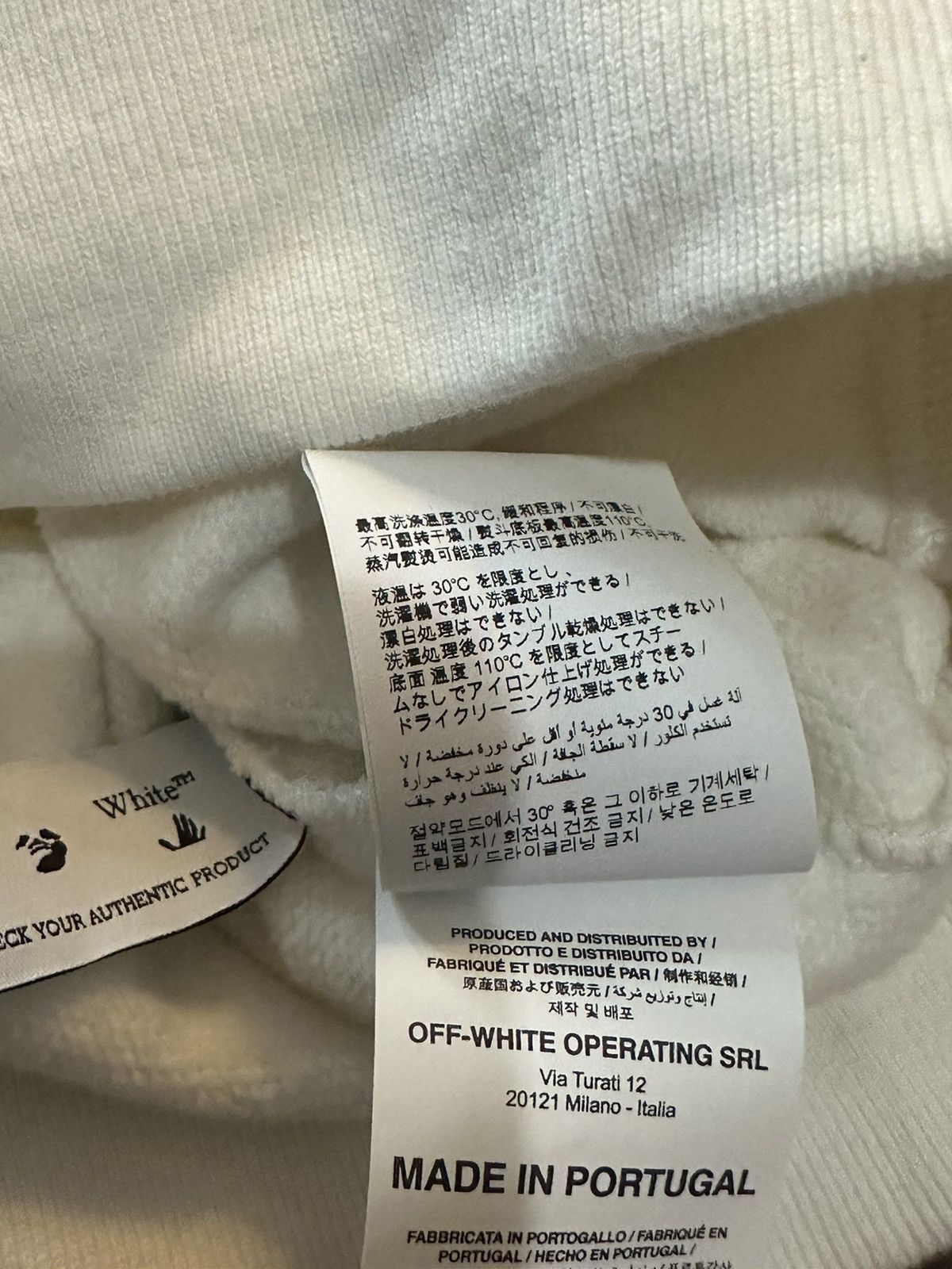 Off-White × Virgil Abloh Off-White Wizard White Hoodie Size L Size US L / EU 52-54 / 3 - 11 Thumbnail