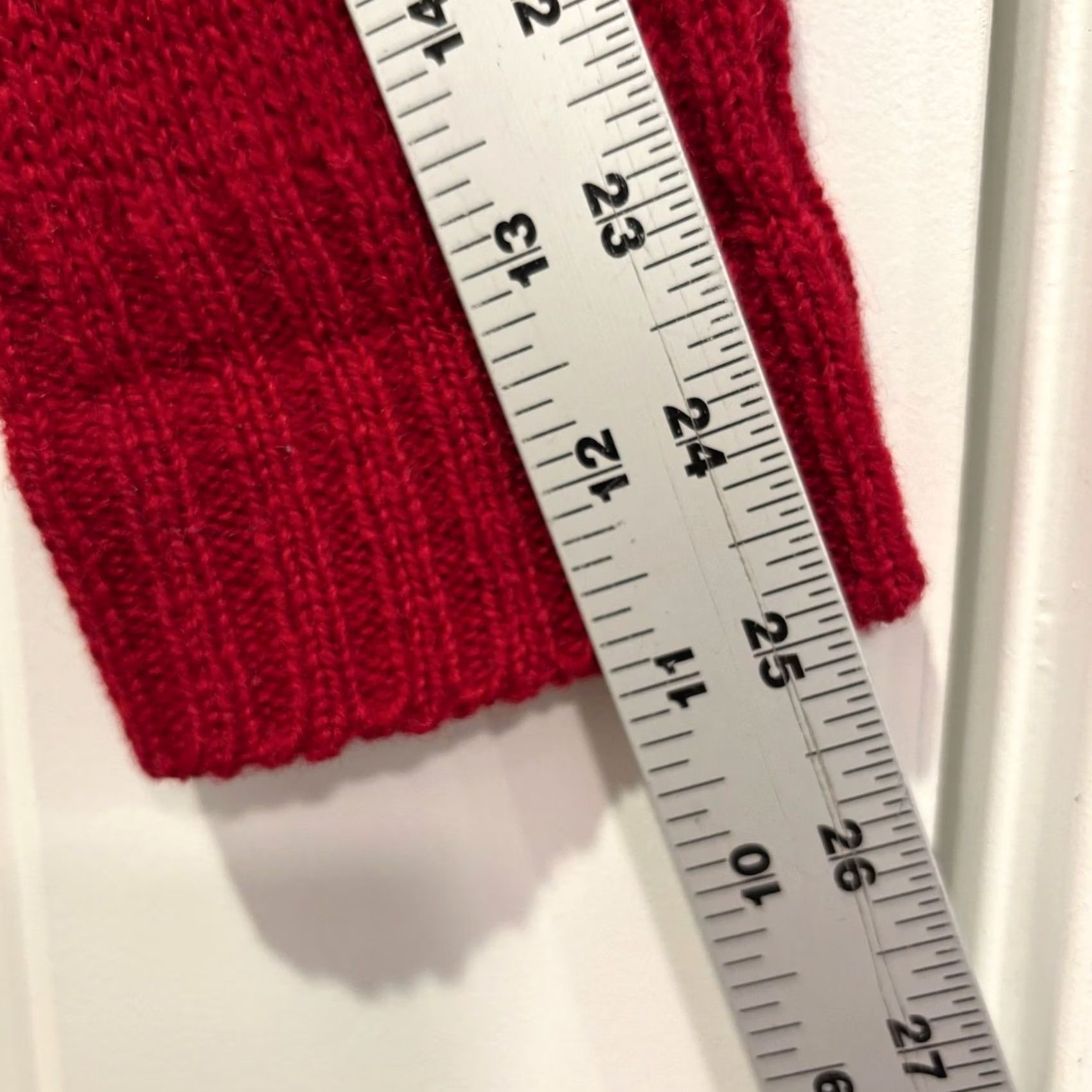 Vintage VINTAGE Scotsdoon Cardigan Red Scottish Shetland Wool Gold Crest Buttons Size 38 Size M / US 6-8 / IT 42-44 - 4 Thumbnail