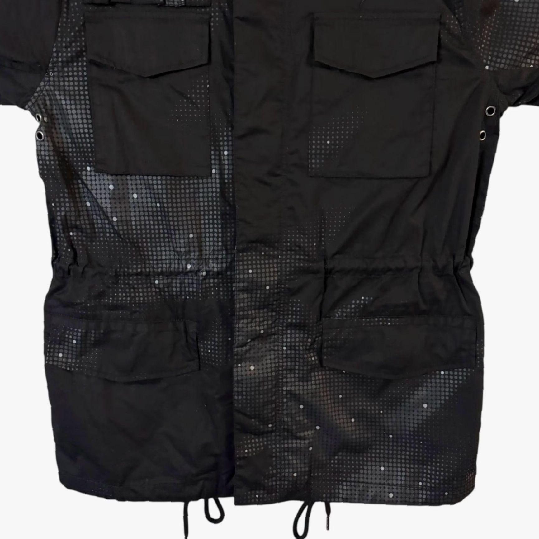 J Brand Publish Brand M65 Military Cargo Field Jacket Black Men's Size Large 100% Cotton Size US L / EU 52-54 / 3 - 6 Thumbnail