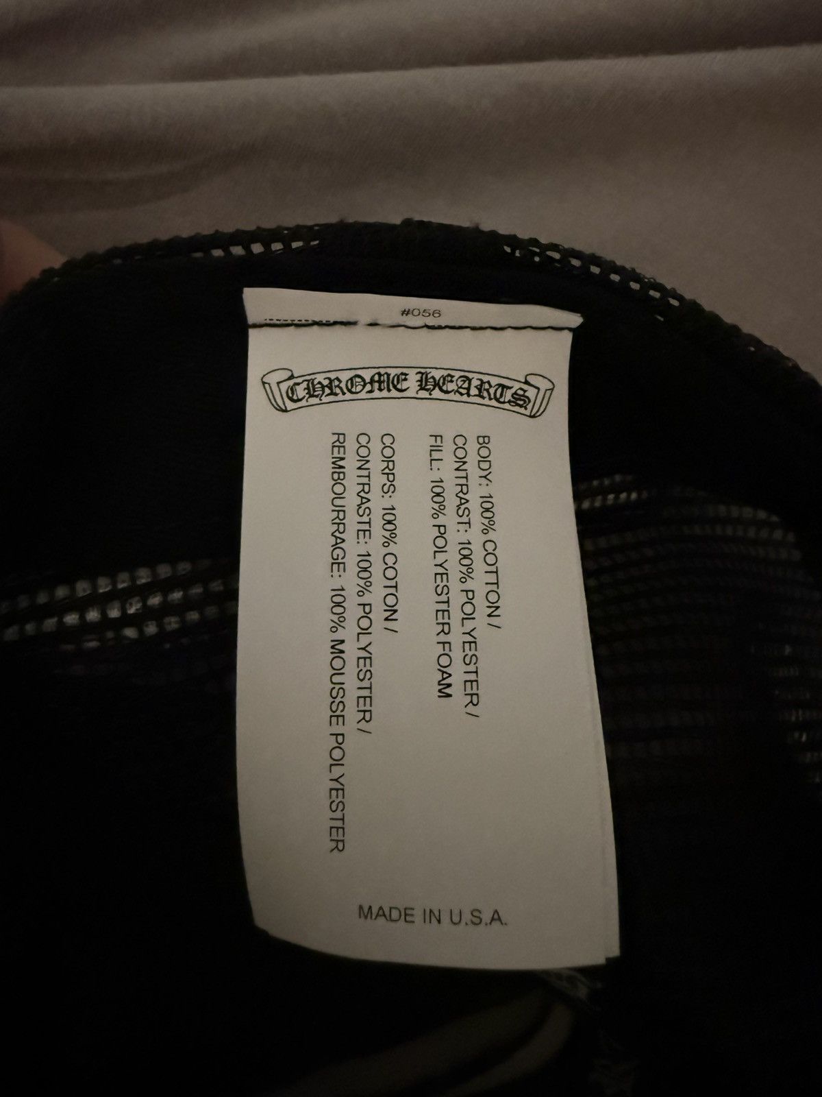 Chrome Hearts Chrome Hearts Foti Yungblud Aerosmith Patch Hat Size ONE SIZE - 6 Thumbnail