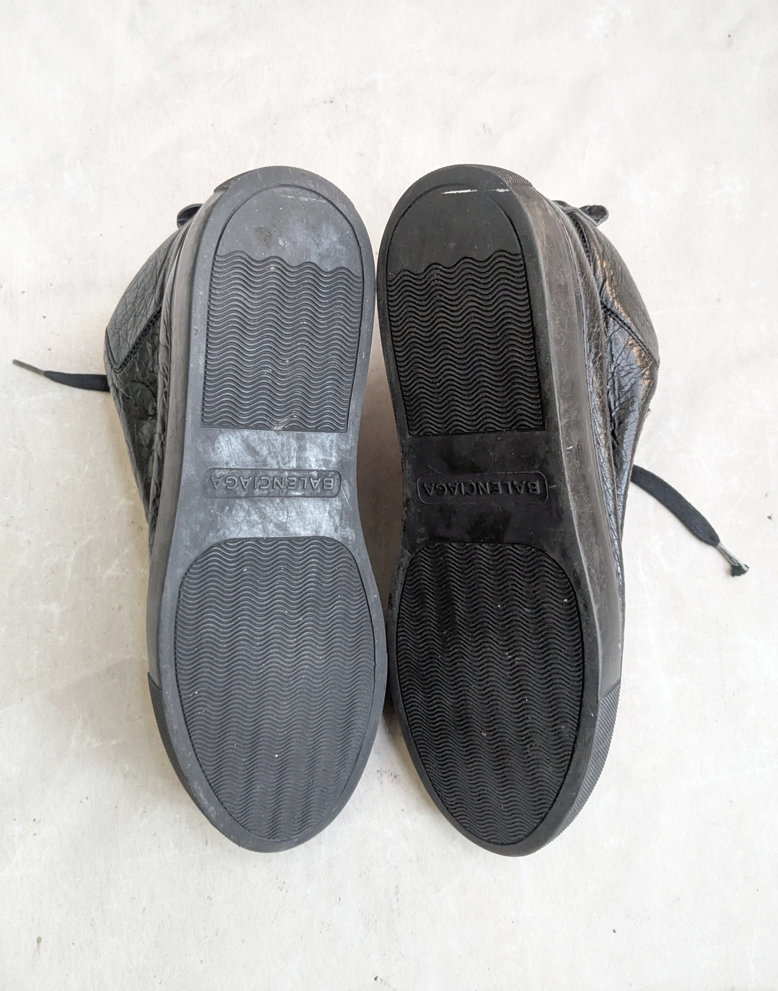 Balenciaga Balenciaga Arena Black 8 High Tops Leather Size US 8 / EU 41 - 16 Thumbnail