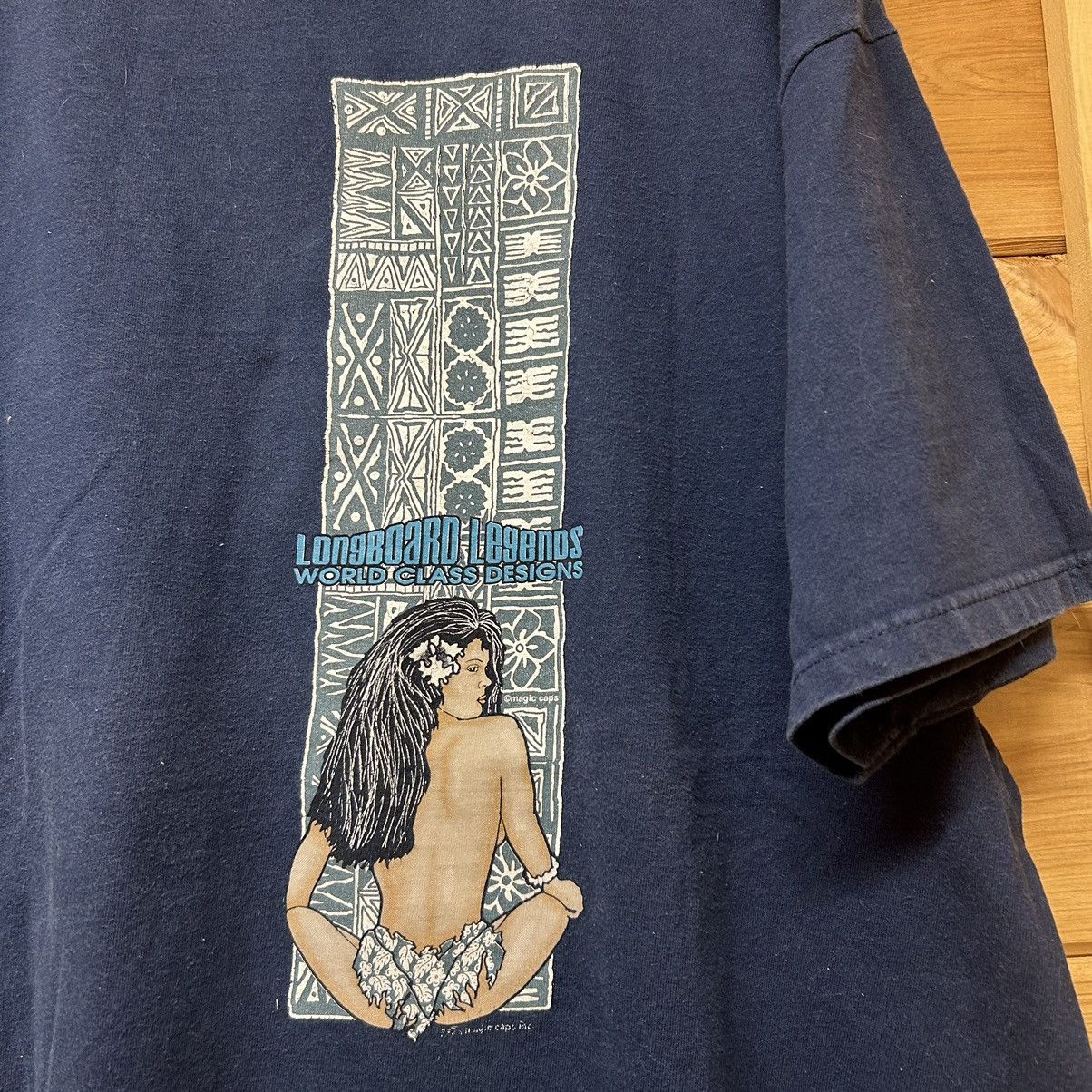 Vintage Vintage 90s Surfer Longboard Legends Hawaii Faded T Shirt Size US XXL / EU 58 / 5 - 5 Thumbnail