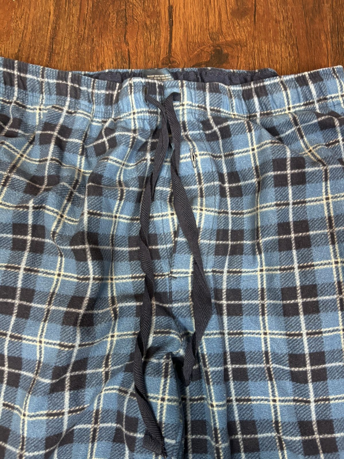 Stafford Blue plaid pajama pants Size US 32 / EU 48 - 4 Thumbnail