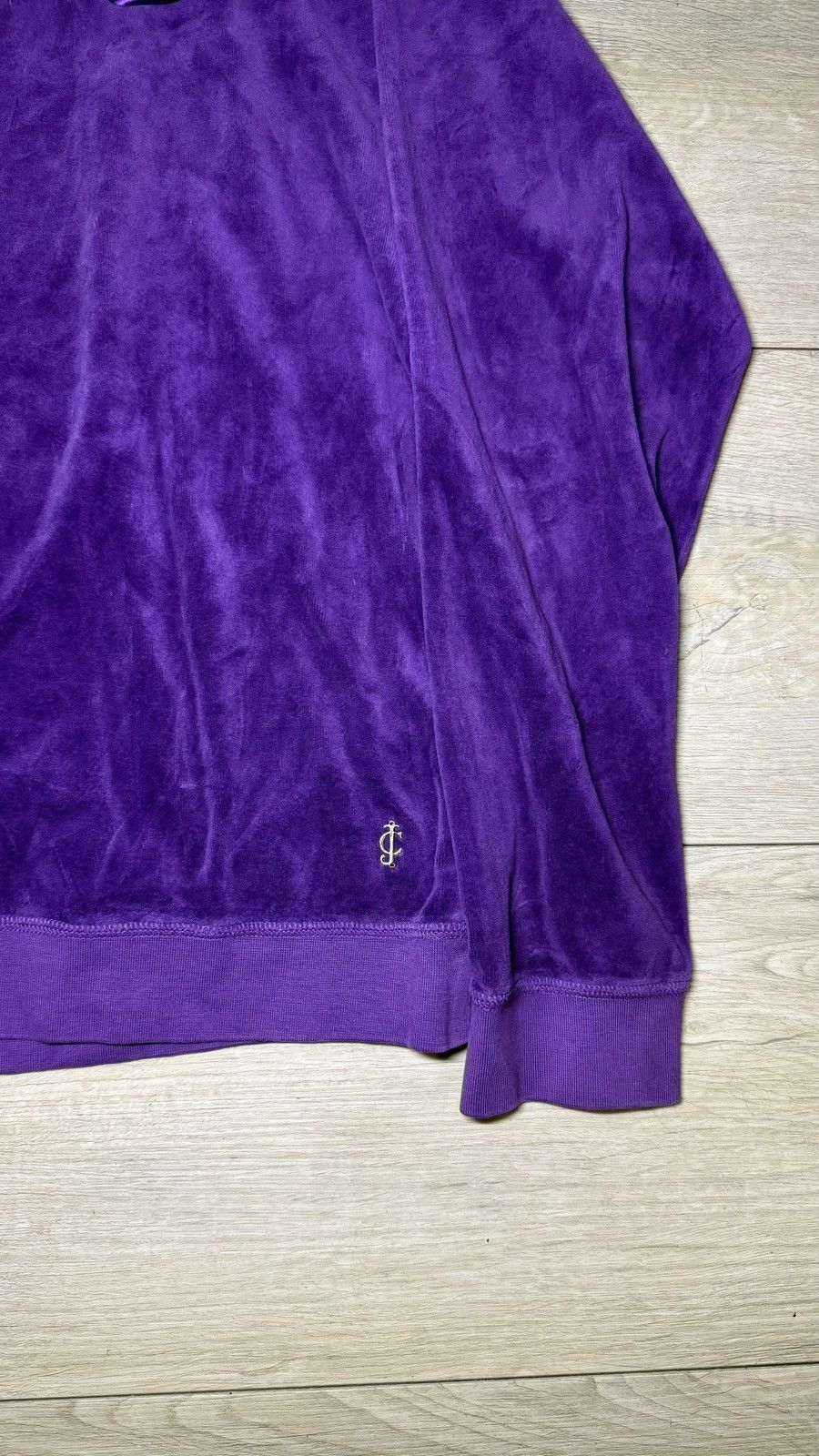 Juicy Couture Y2K 2000s Women’s Juicy Couture Velour Pull Over Long Sleeve Size XL / US 12-14 / IT 48-50 - 3 Thumbnail