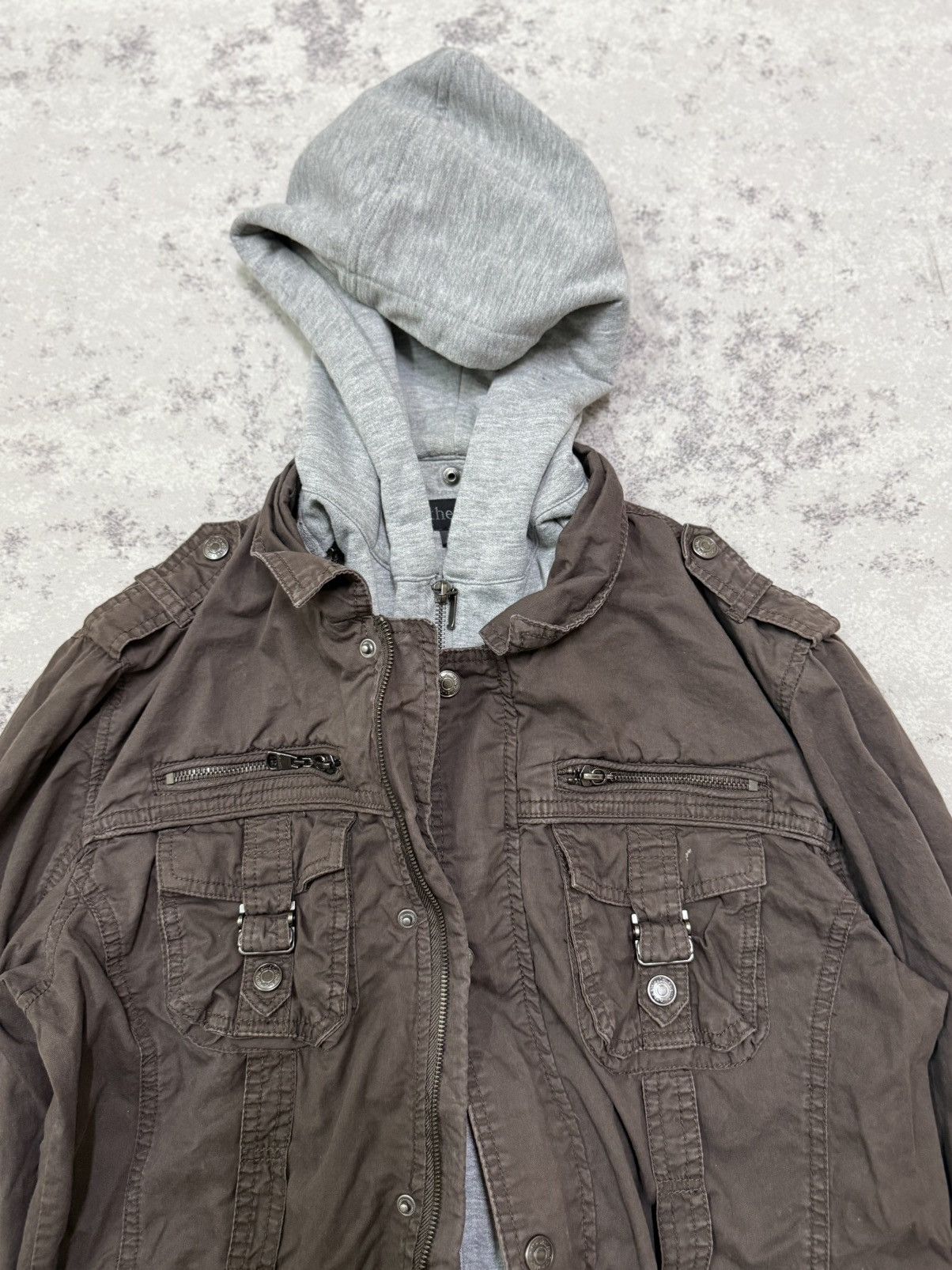 In The Attic In the attic multizipper jacket with hoodie Size US S / EU 44-46 / 1 - 4 Thumbnail