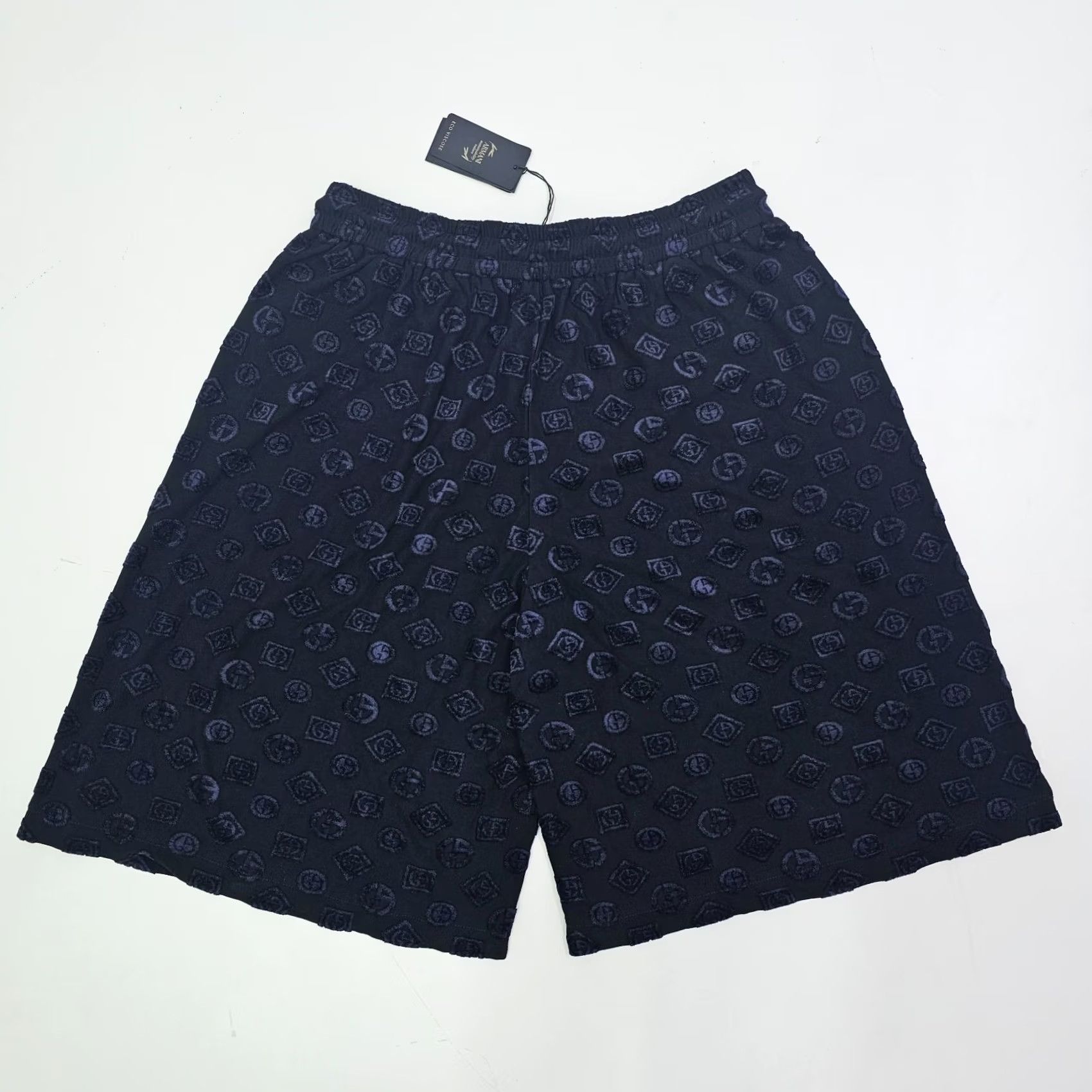 Giorgio Armani Giorgio Armani Cotton Bermuda Logo Shorts Black 54 BNWT Men Bermuda Logo Shorts 54 Black Giorgio Armani Size US 38 / EU 54 - 3 Thumbnail