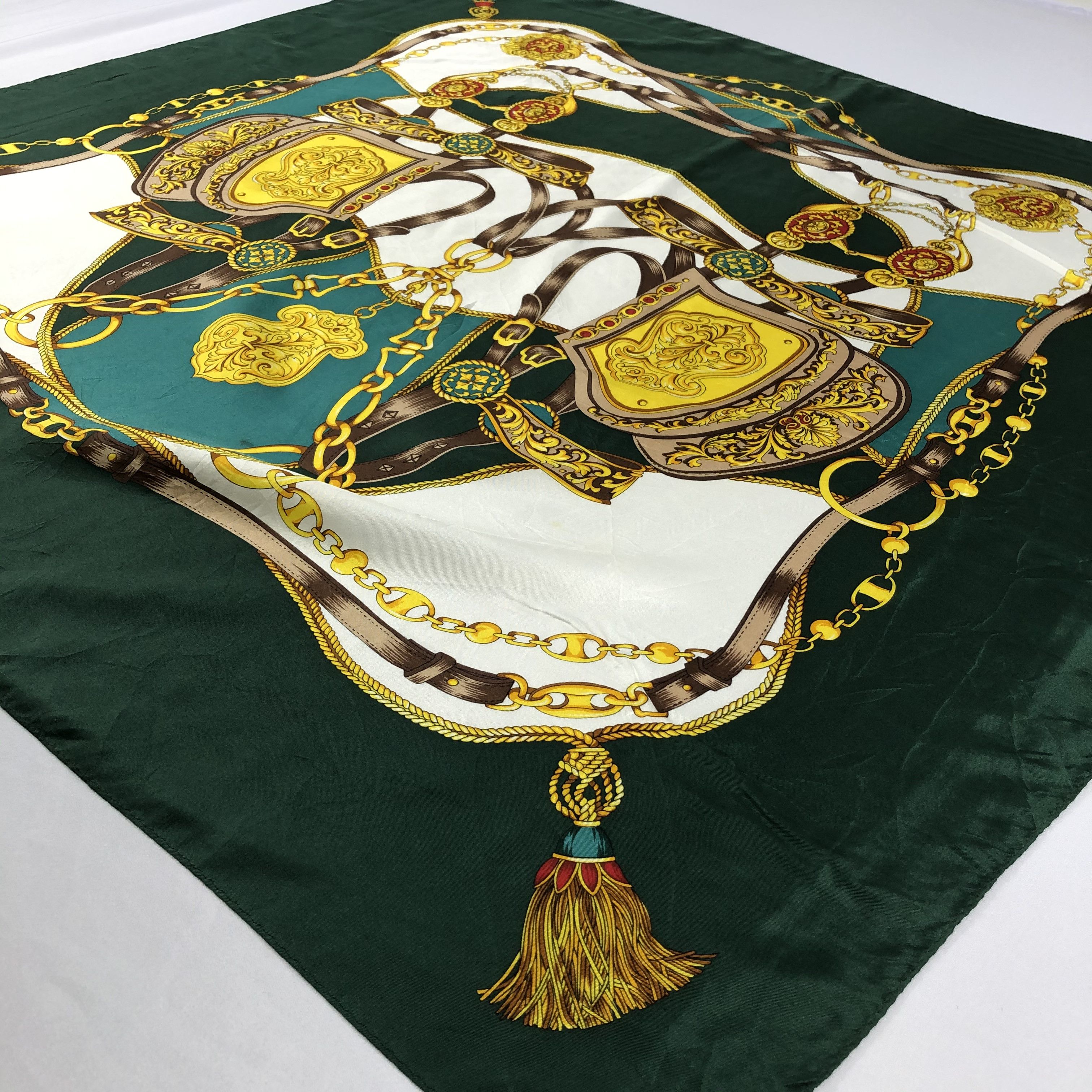 Vintage Vintage Silk Scarf Size ONE SIZE - 3 Thumbnail