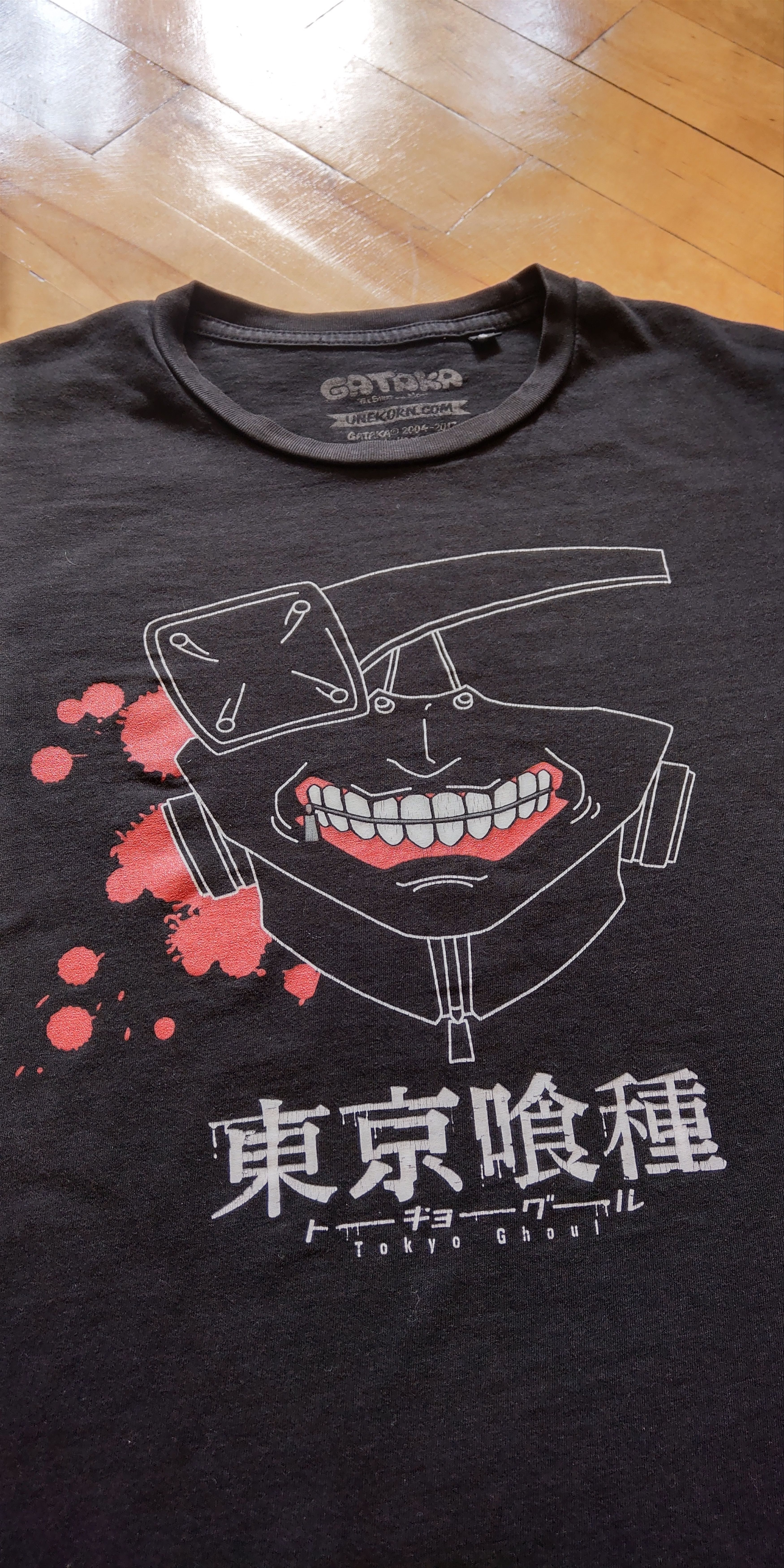 Anime Original TOKYO GHOUL Shirt Rare Anime tee Goth alt Size US S / EU 44-46 / 1 - 2 Thumbnail