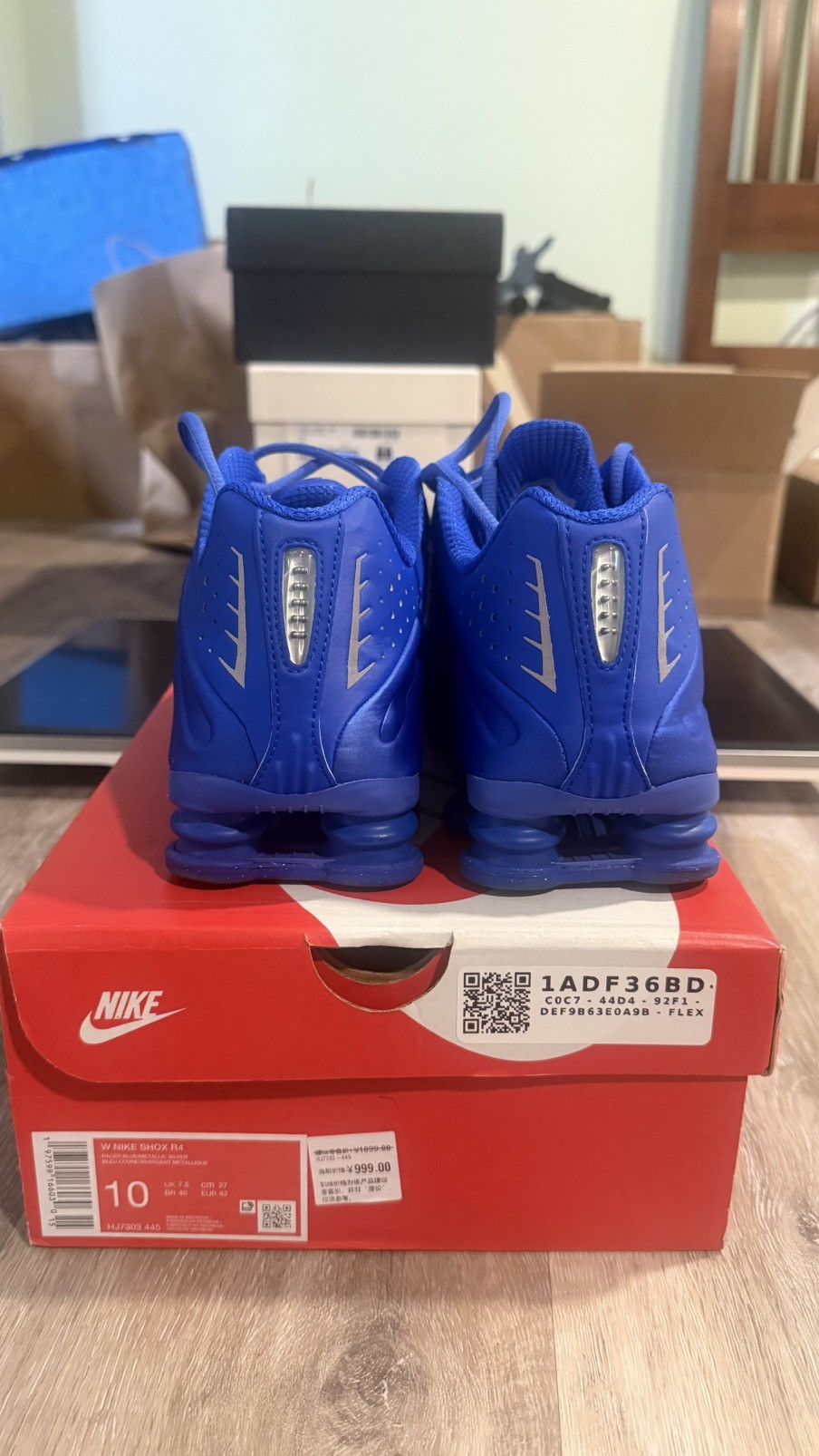 Nike Nike shox R4 Racer Blue Size US 8.5 / EU 41-42 - 4 Thumbnail