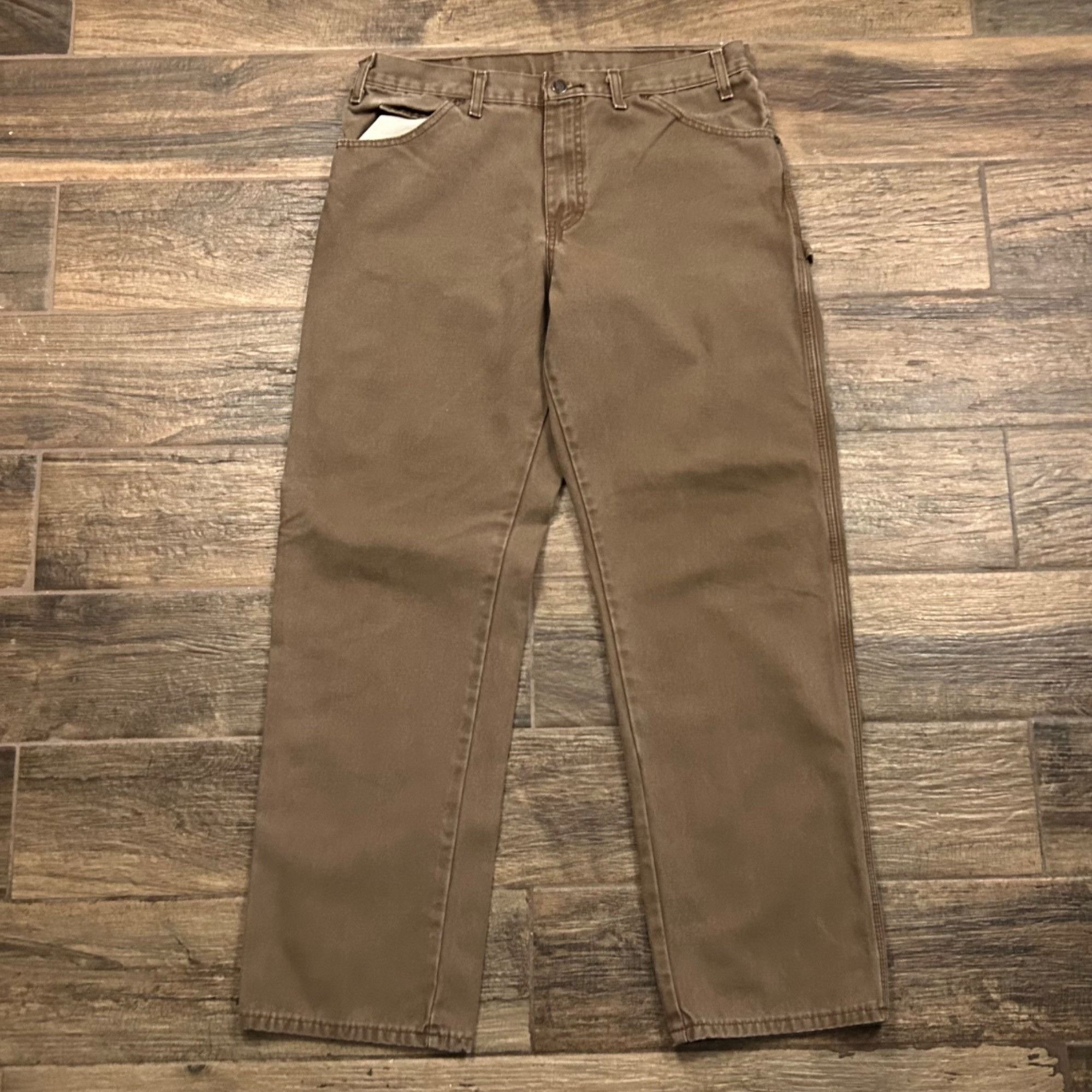 Vintage × Wrangler Vintage Wrangler Carpenter work pants Size US 34 / EU 50 - 2 Thumbnail