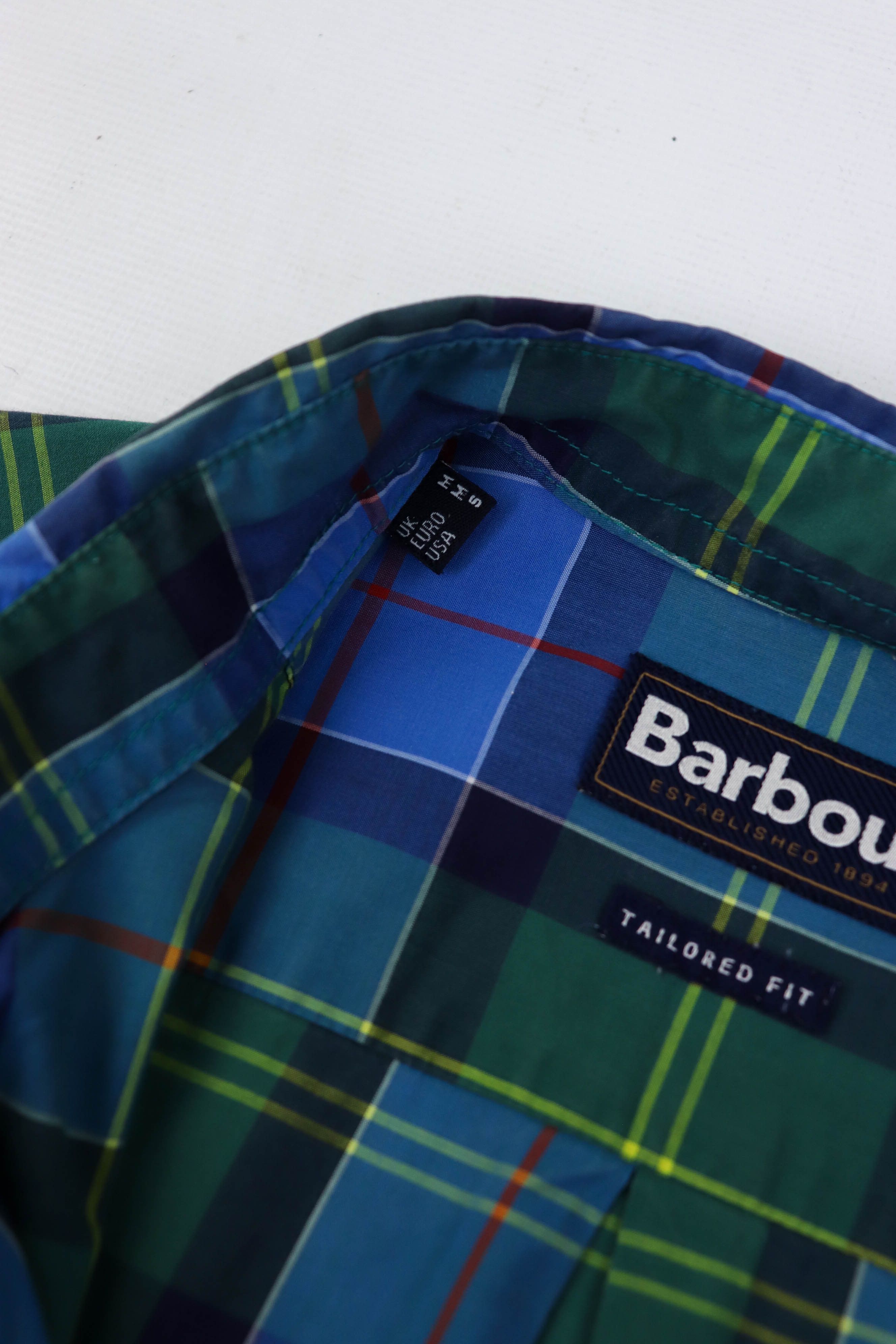 Barbour Barbour Multicolor Tartan Tailored Fit Long Sleeve Shirt Size US M / EU 48-50 / 2 - 9 Thumbnail