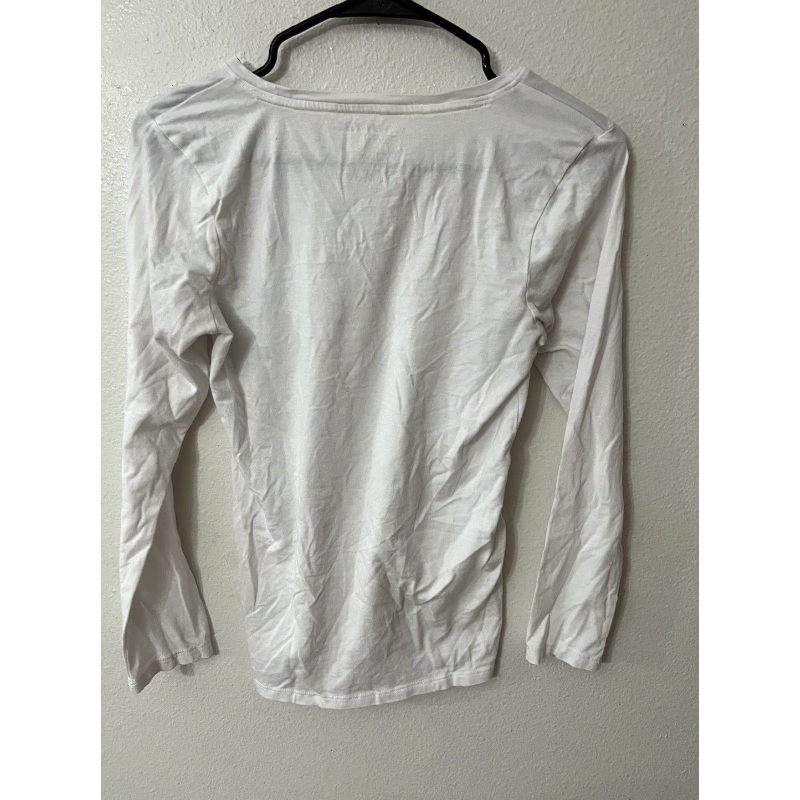 Lucky Brand Lucky Brand Sleep Shirt Womens Adult Small White Long Sleeve Lounge Size S / US 4 / IT 40 - 3 Thumbnail
