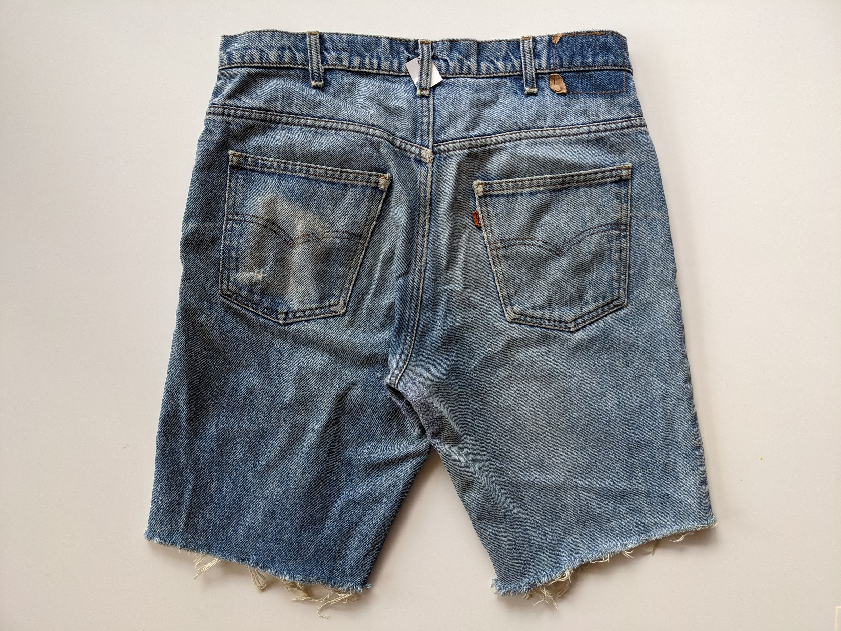 Levi's × Levi's Vintage Clothing Vintage 80s Levi's oren tag Big E shortpant jort Size US 35 - 1 Thumbnail